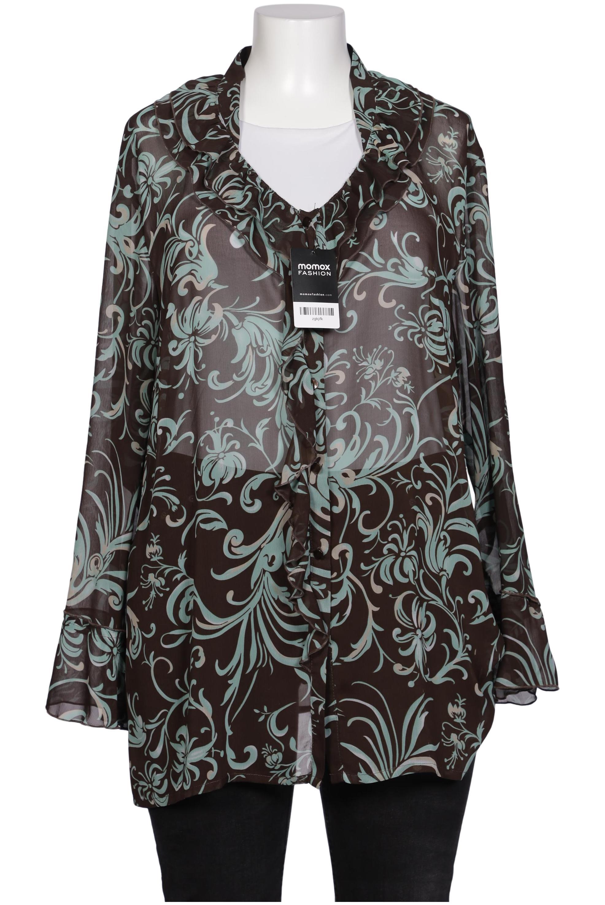 

Ulla Popken Damen Bluse, braun, Gr. 46
