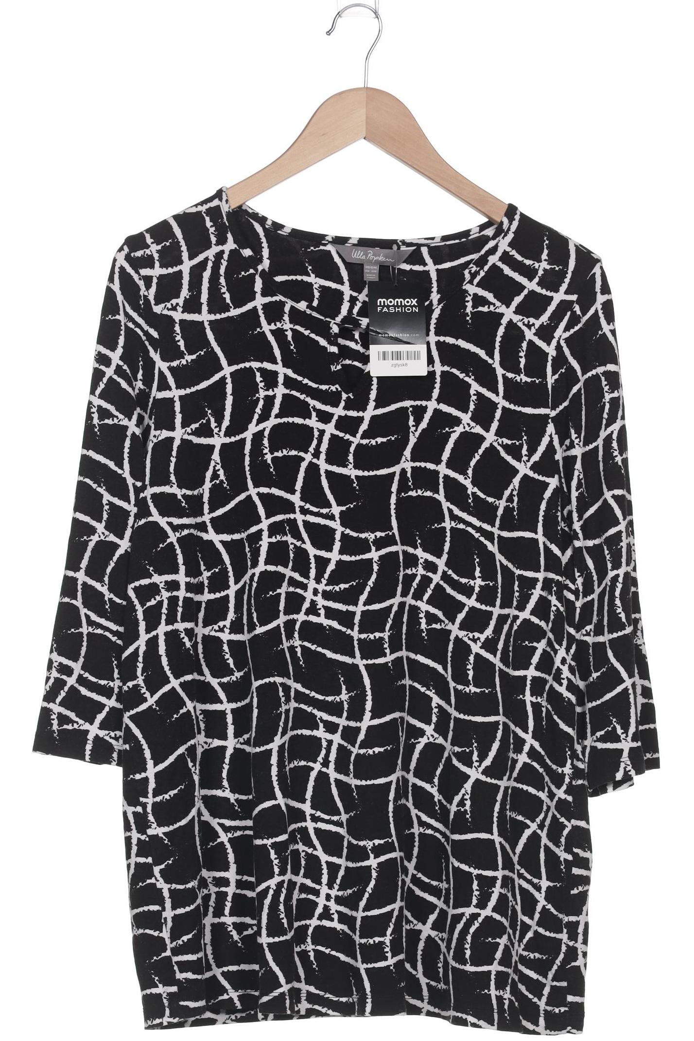

Ulla Popken Damen Langarmshirt, schwarz, Gr. 42