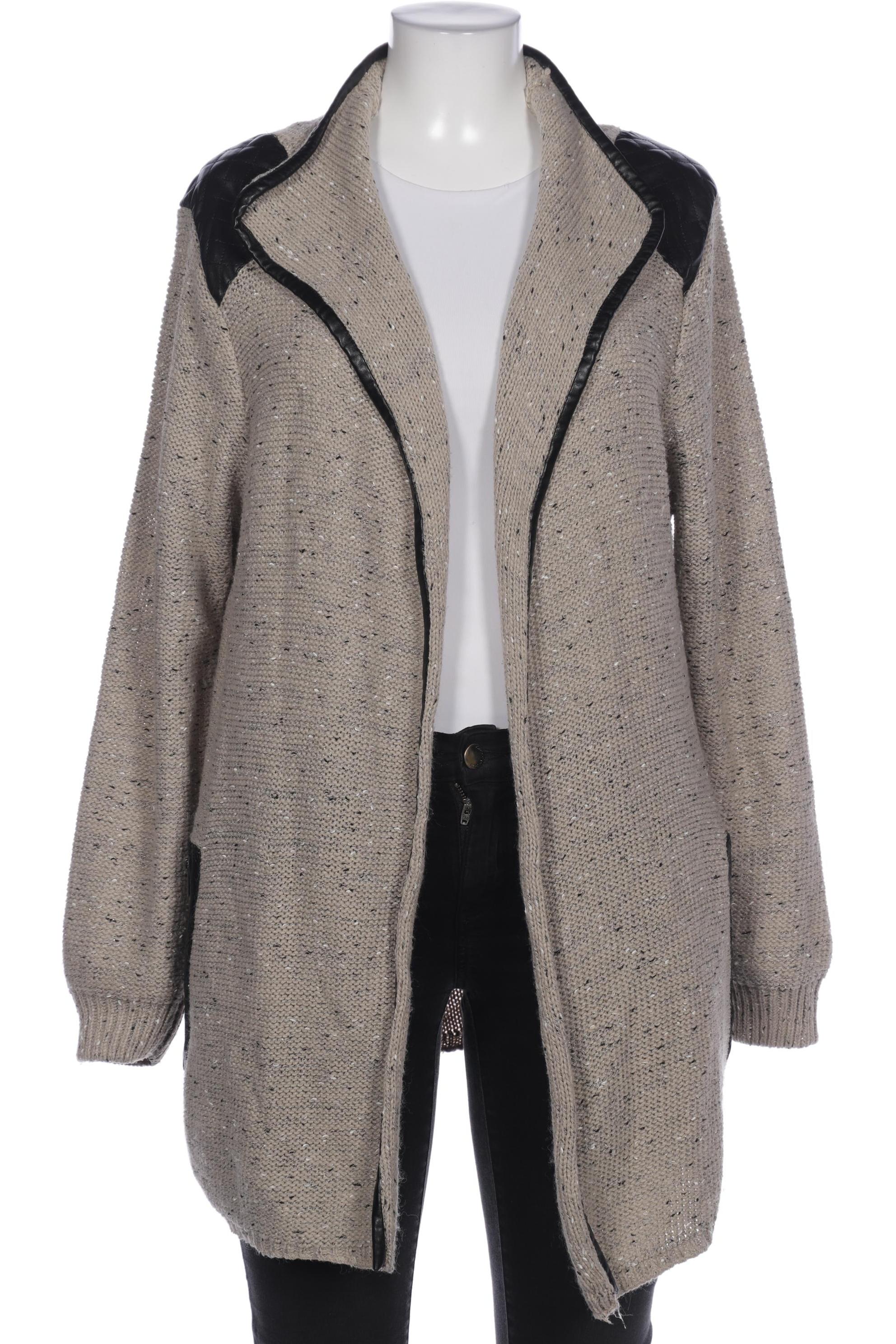 

Ulla Popken Damen Strickjacke, grau, Gr. 42