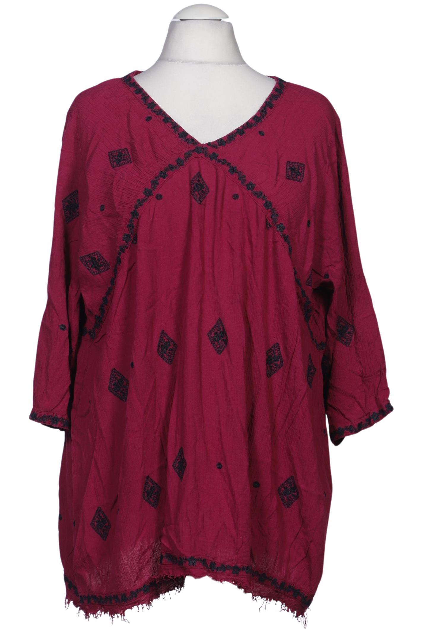 

Ulla Popken Damen Bluse, bordeaux, Gr. 50