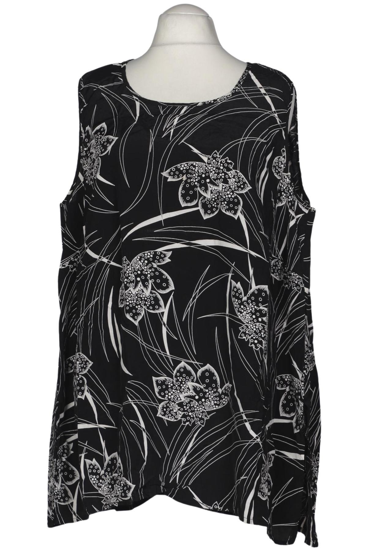 

Ulla Popken Damen Top, schwarz, Gr. 52