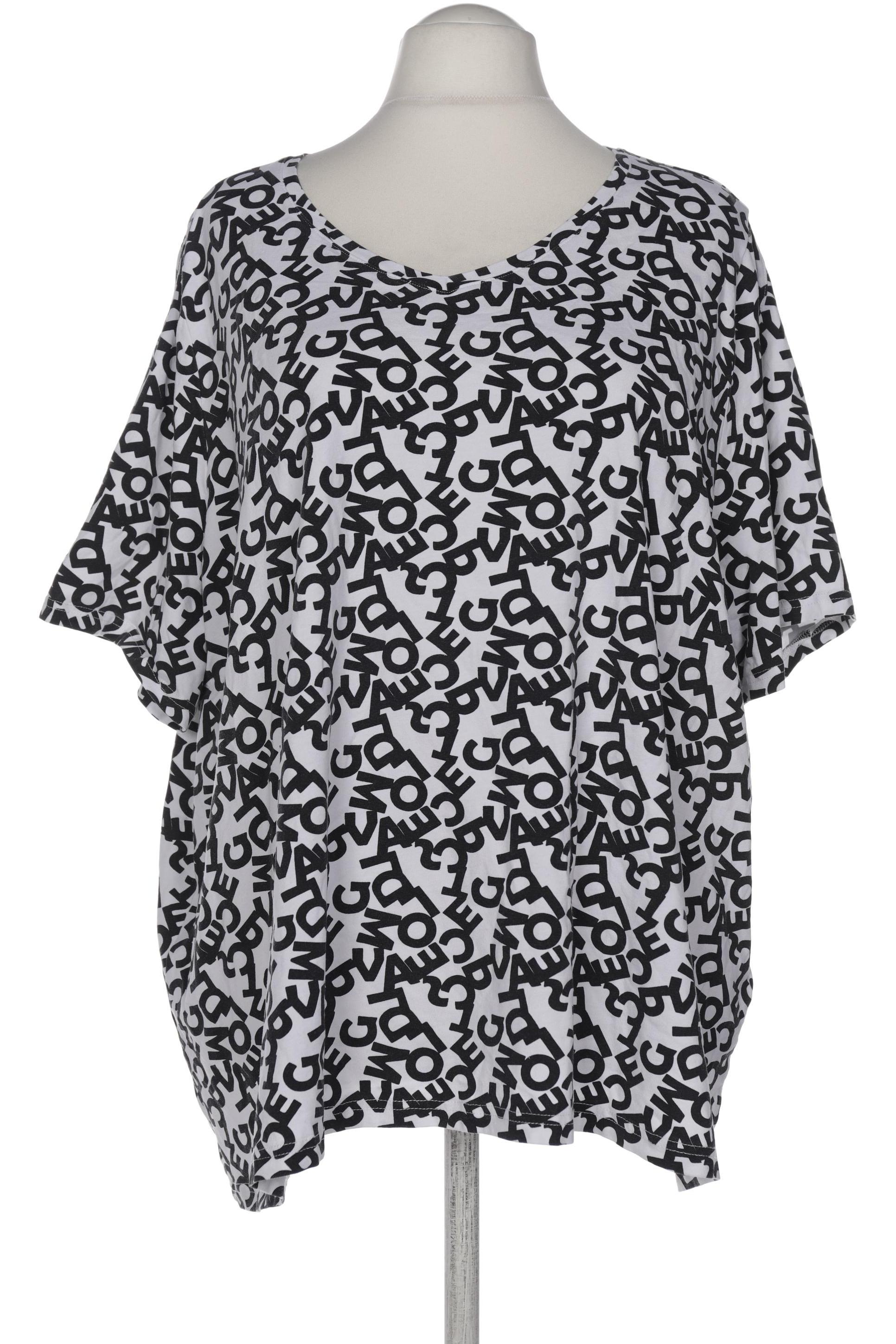 

Ulla Popken Damen T-Shirt, weiß, Gr. 56