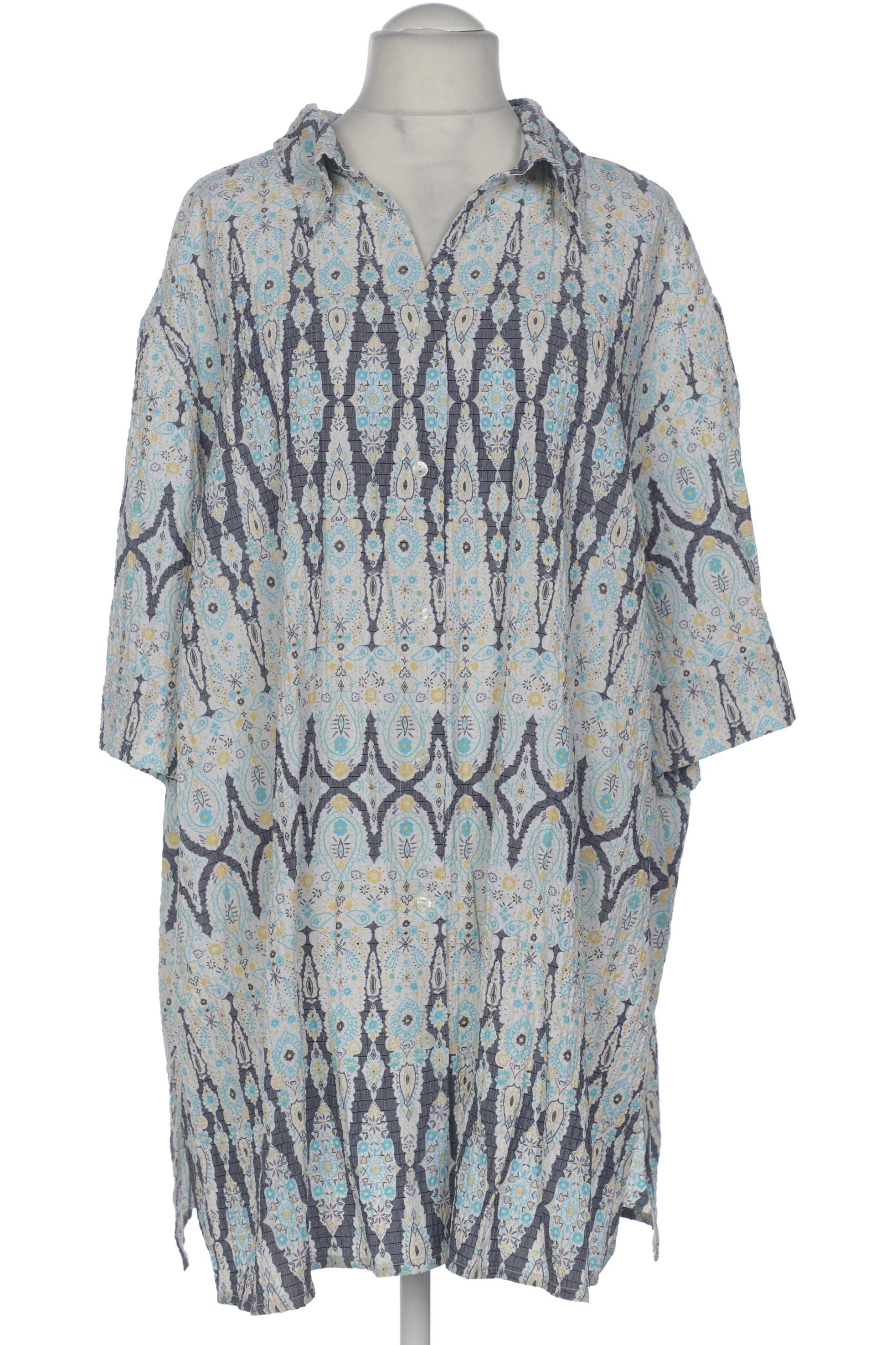 

Ulla Popken Damen Bluse, blau, Gr. 56