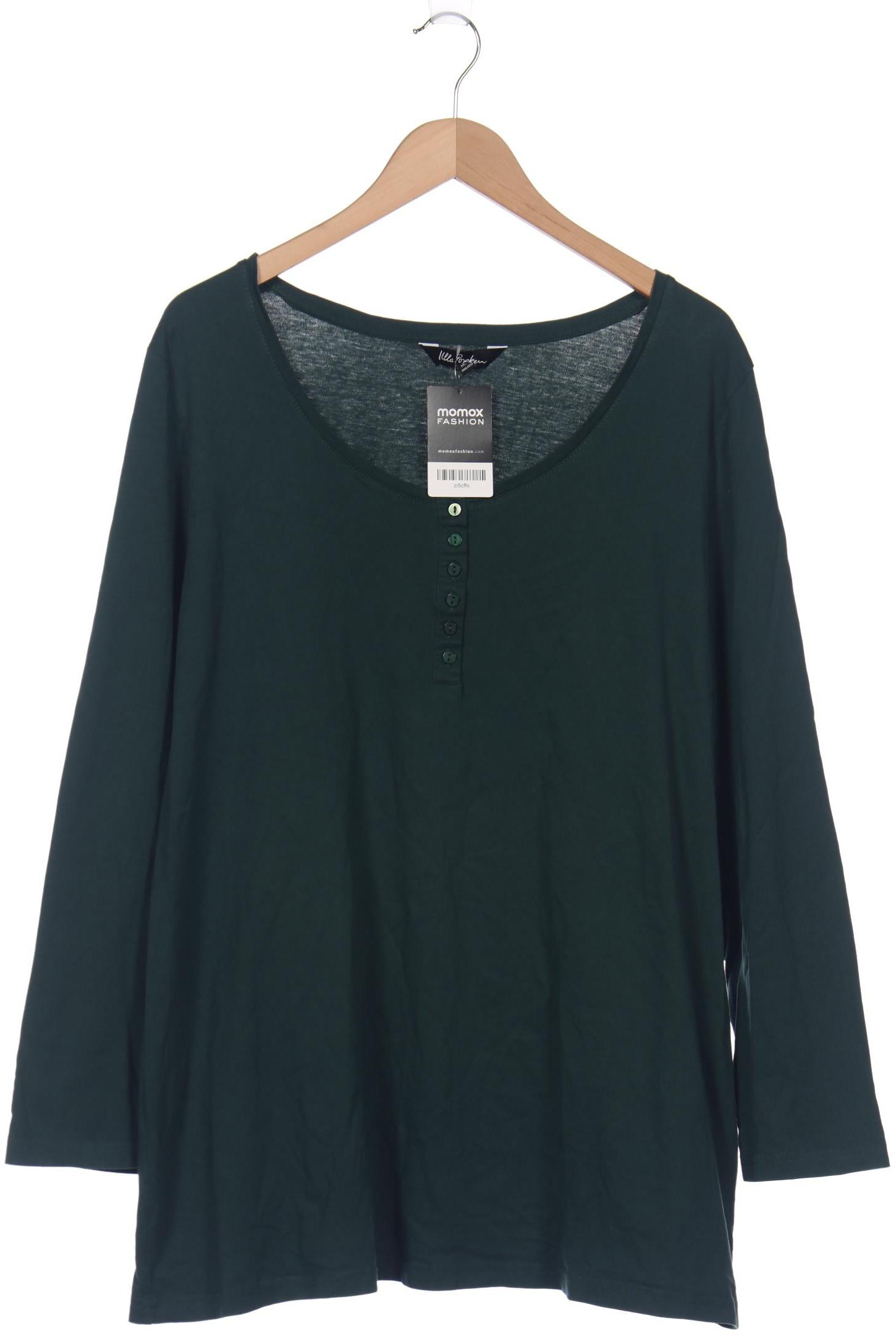 

Ulla Popken Damen Langarmshirt, grün