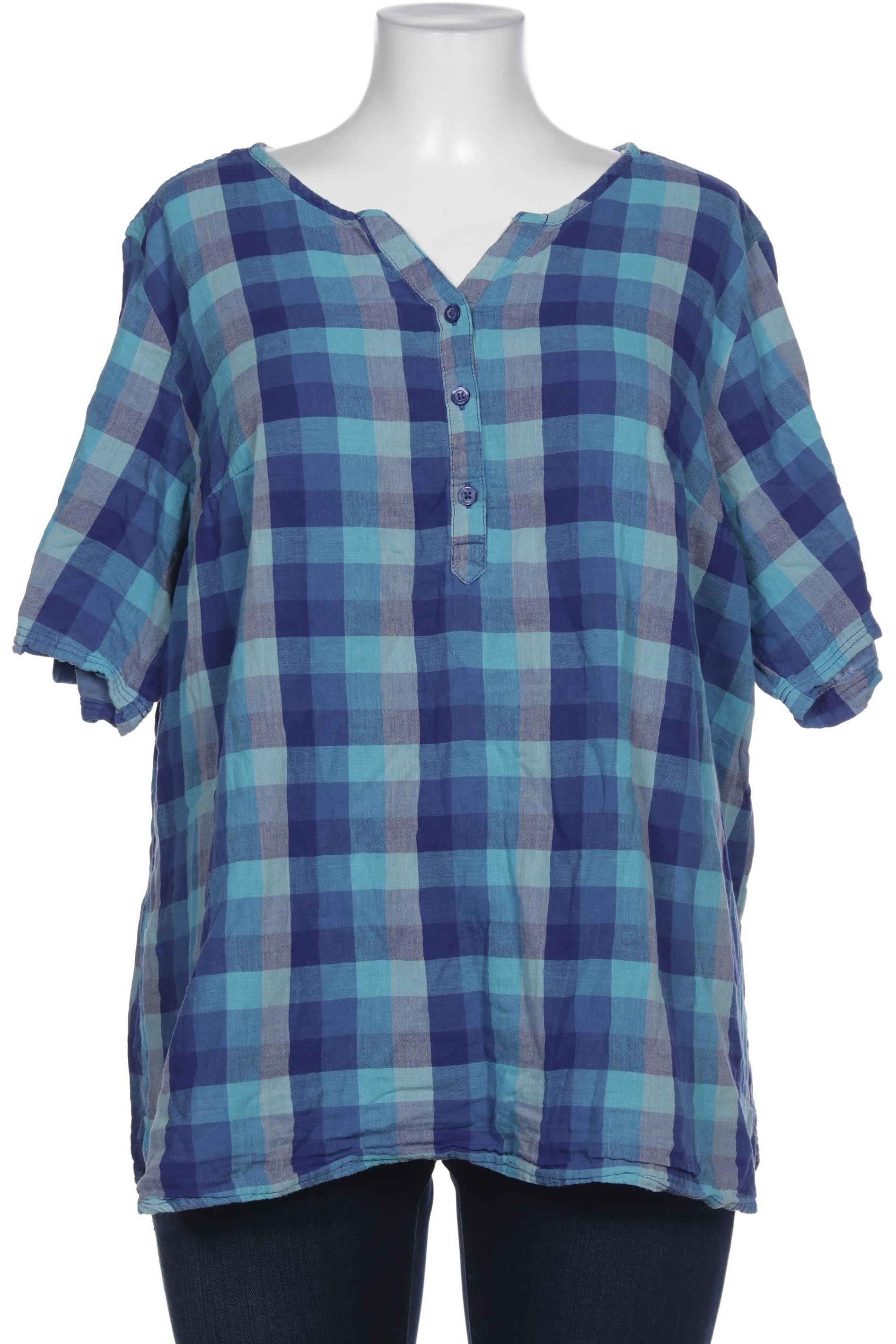 

Ulla Popken Damen Bluse, blau, Gr. 50