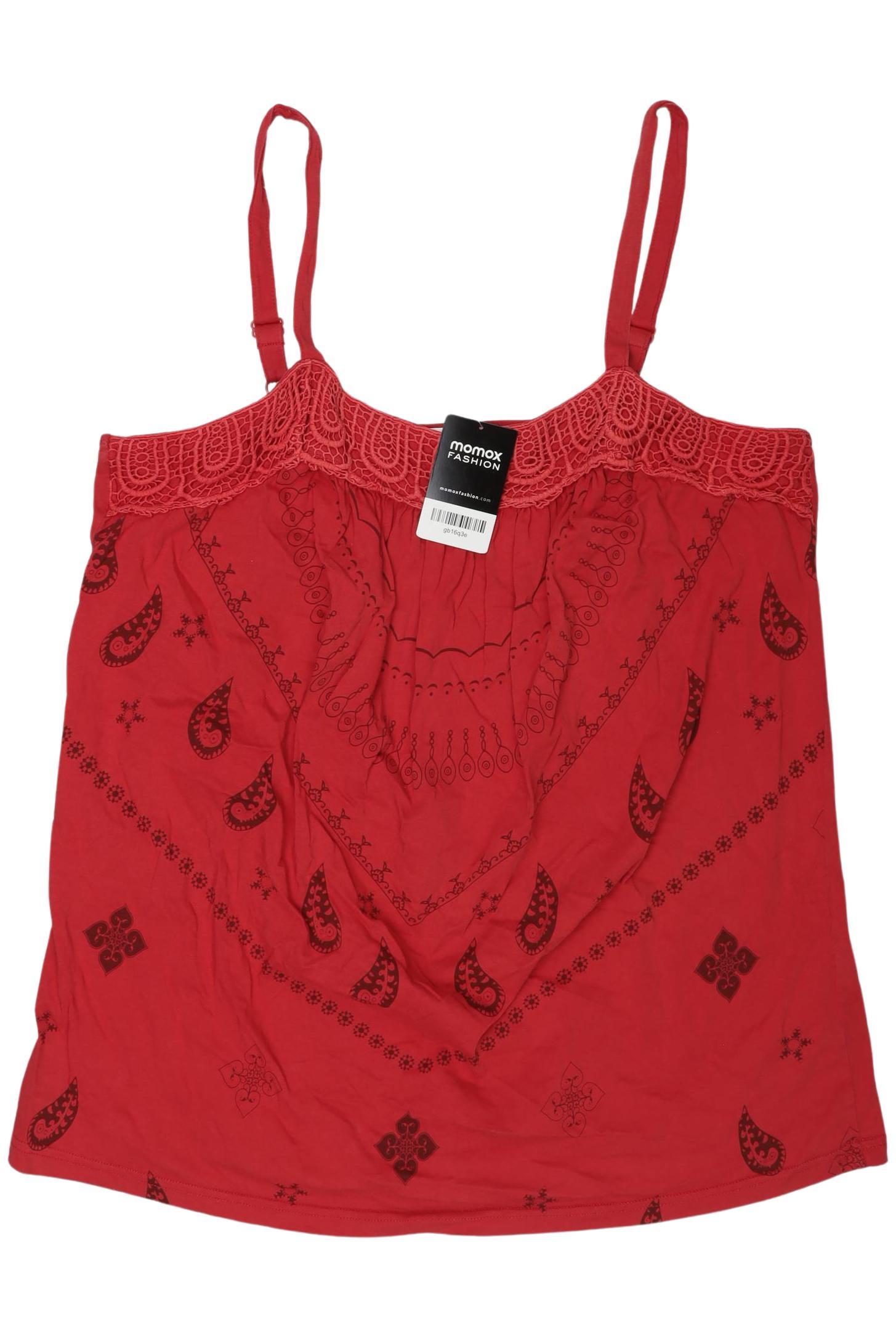 

Ulla Popken Damen Top, rot, Gr. 46