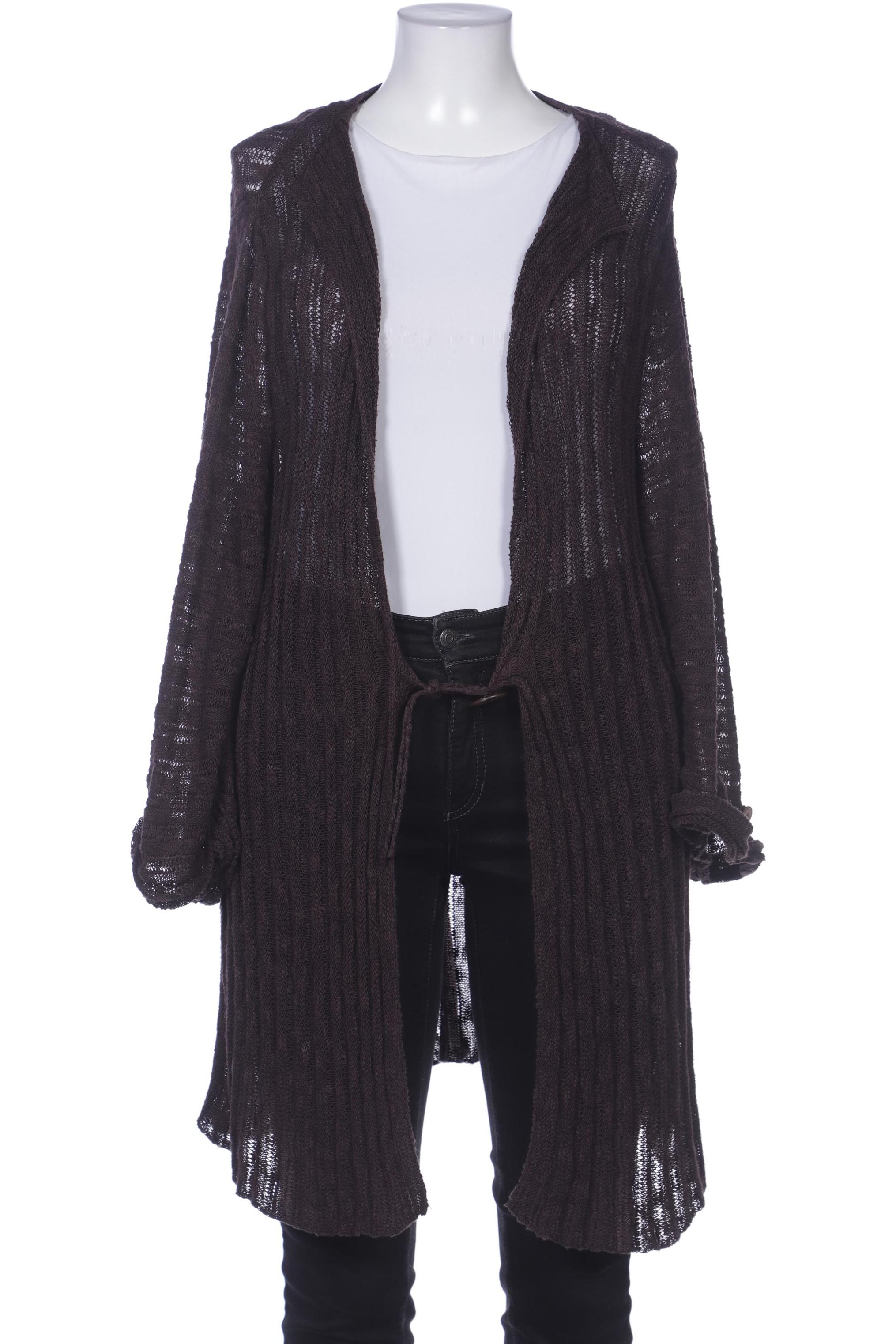 

Ulla Popken Damen Strickjacke, braun, Gr. 46