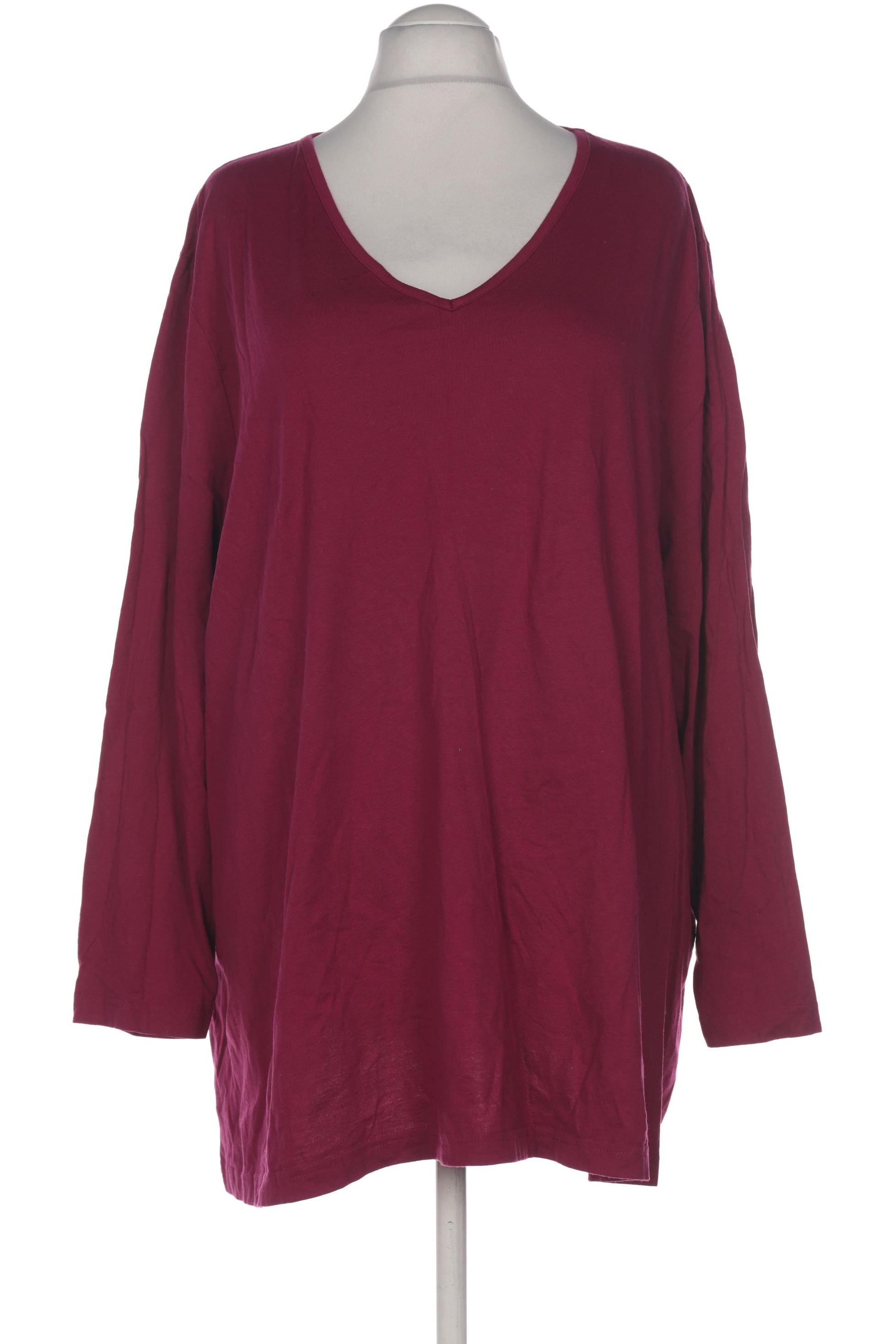 

Ulla Popken Damen Langarmshirt, pink, Gr. 62