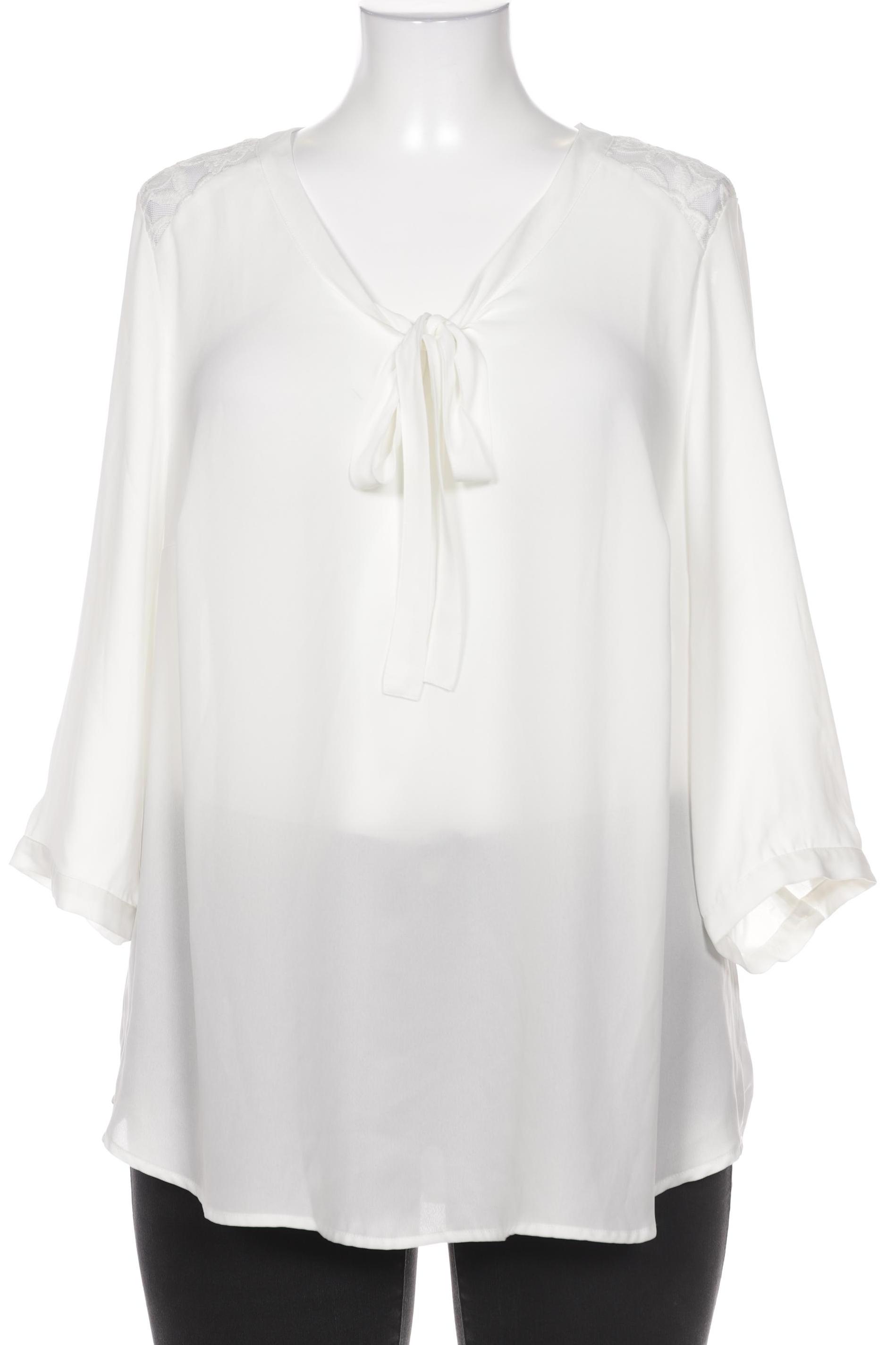 

Ulla Popken Damen Bluse, cremeweiß, Gr. 46