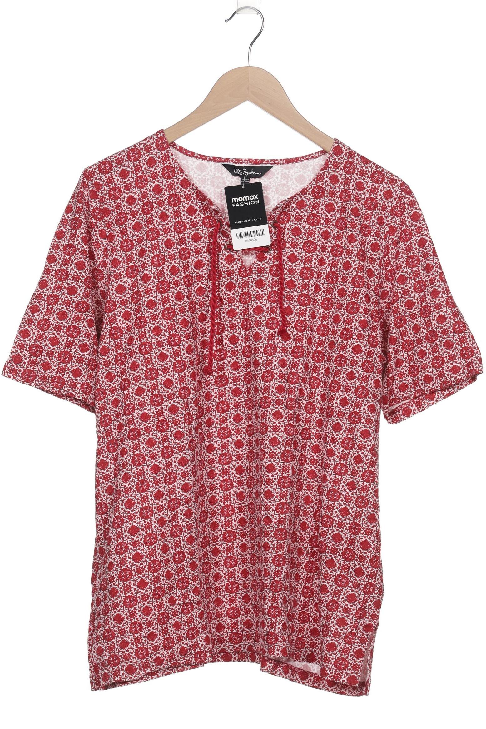 

Ulla Popken Damen T-Shirt, rot, Gr. 46