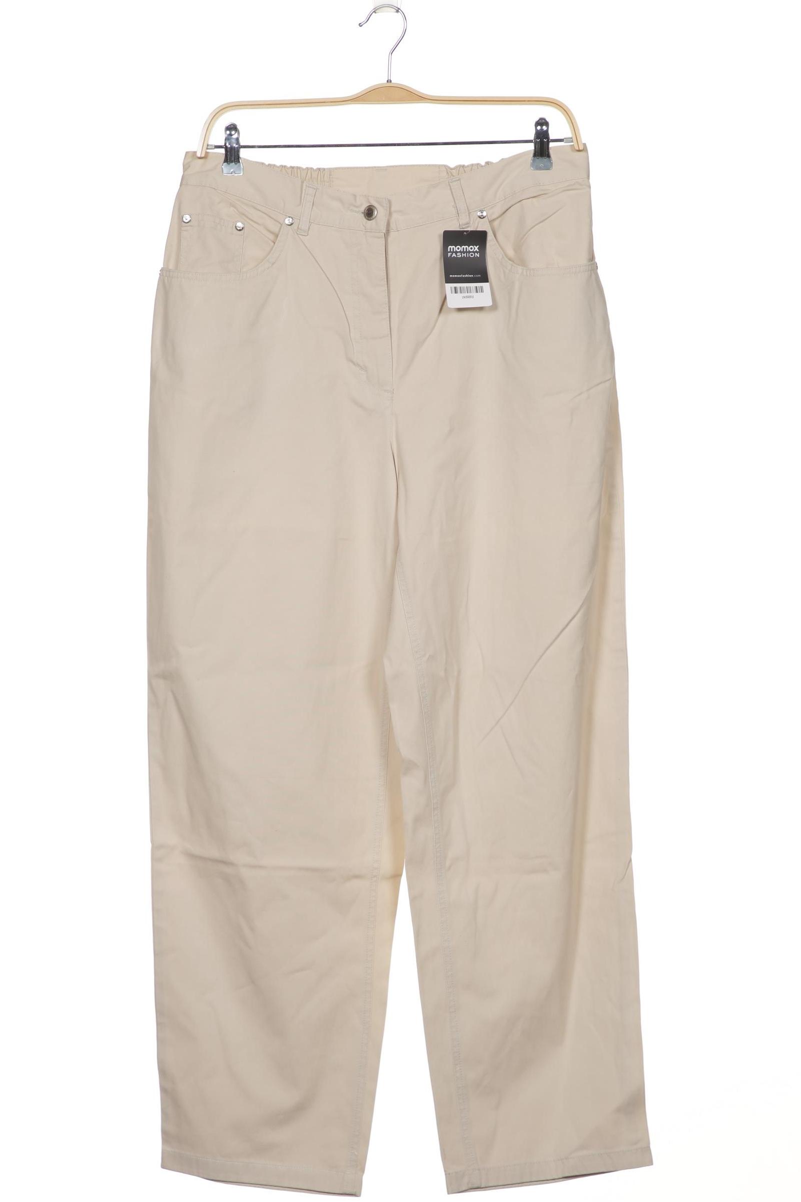 

Ulla Popken Damen Stoffhose, cremeweiß, Gr. 48