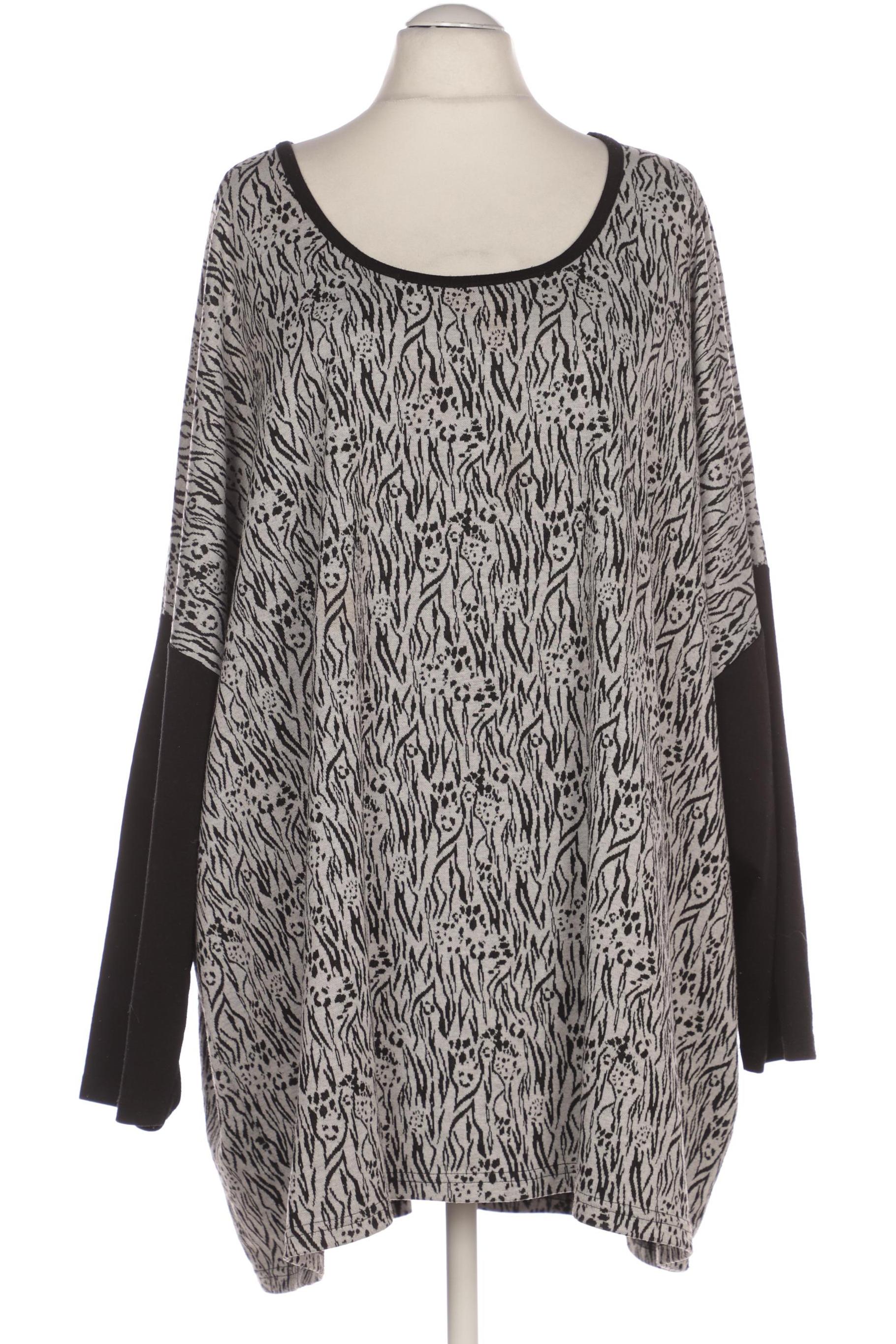 

Ulla Popken Damen Pullover, grau, Gr. 62