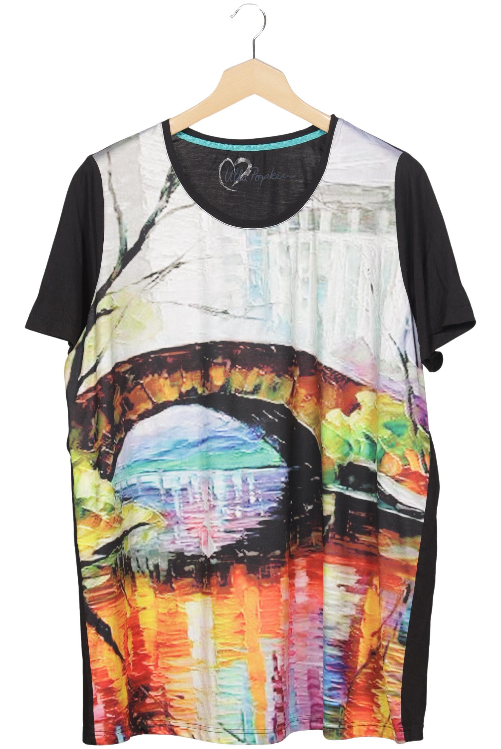 

Ulla Popken Damen T-Shirt, schwarz, Gr. 48