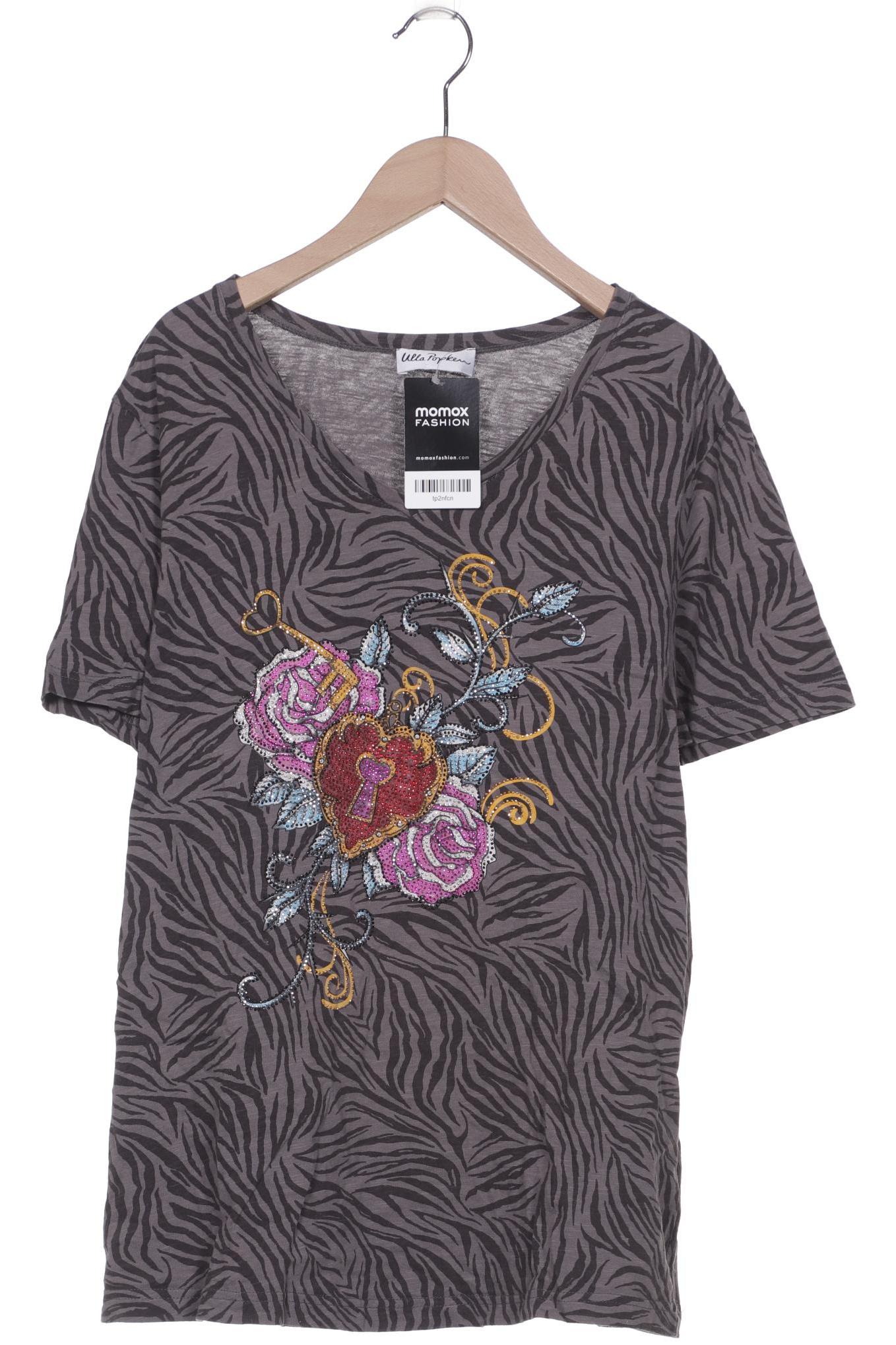

Ulla Popken Damen T-Shirt, grau, Gr. 42