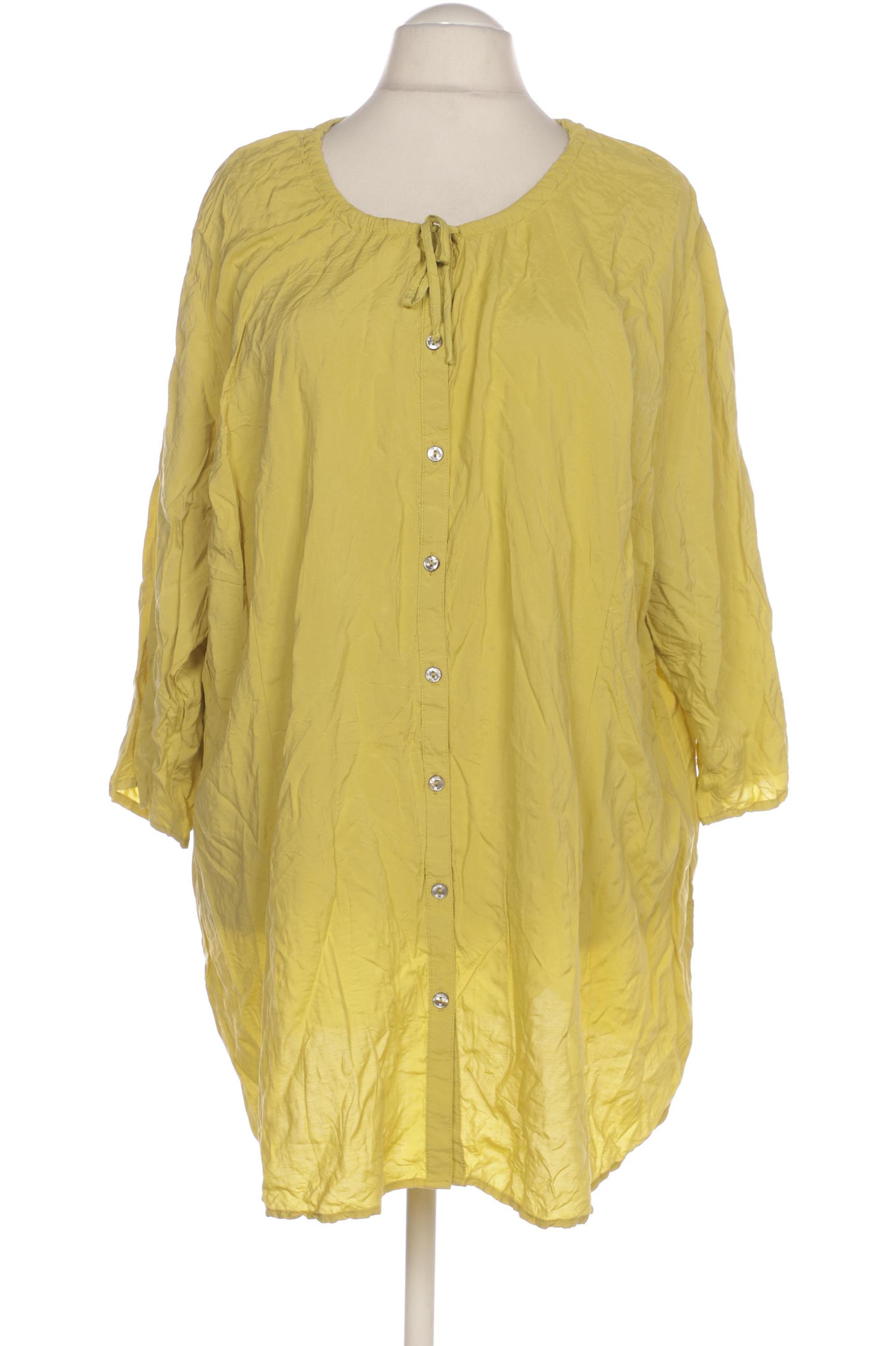 

Ulla Popken Damen Bluse, gelb, Gr. 54