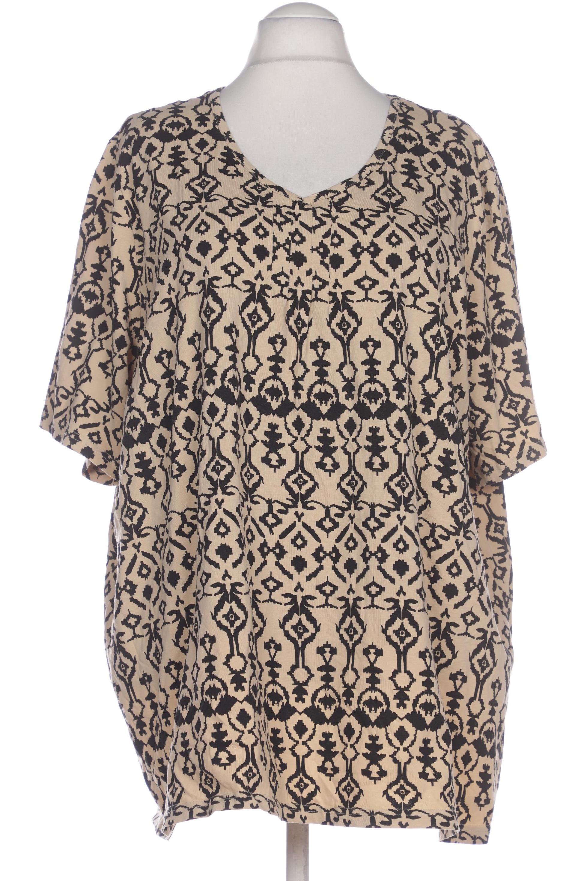 

Ulla Popken Damen T-Shirt, beige, Gr. 54