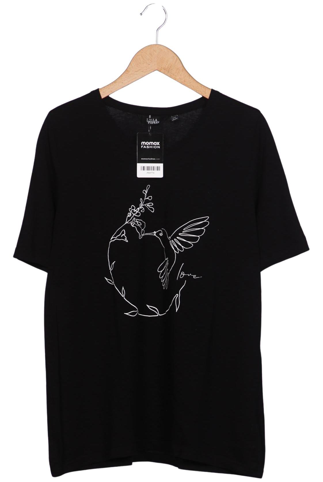 

Ulla Popken Damen T-Shirt, schwarz, Gr. 42