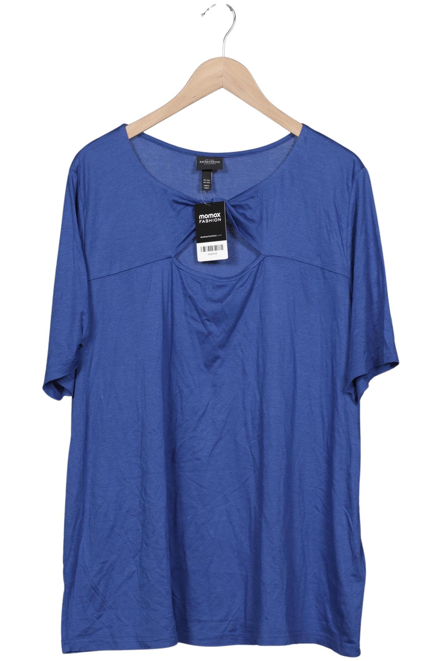

Ulla Popken Damen T-Shirt, blau, Gr. 50
