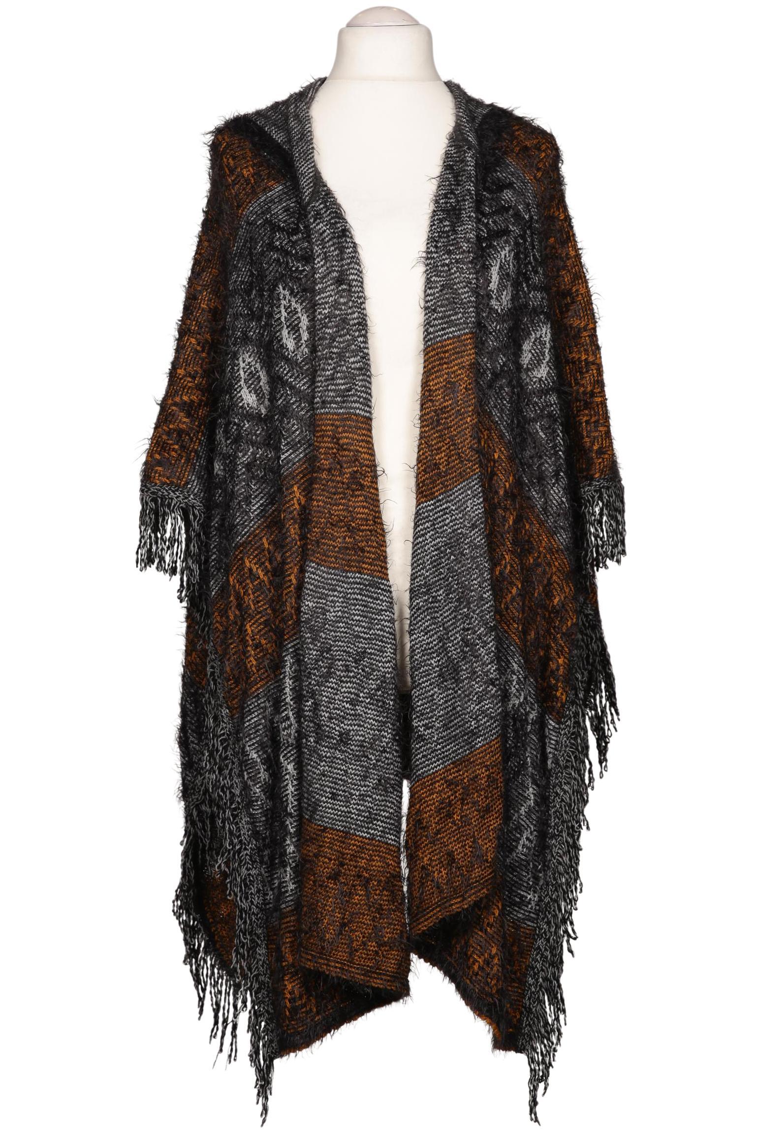 

Ulla Popken Damen Strickjacke, grau, Gr. uni