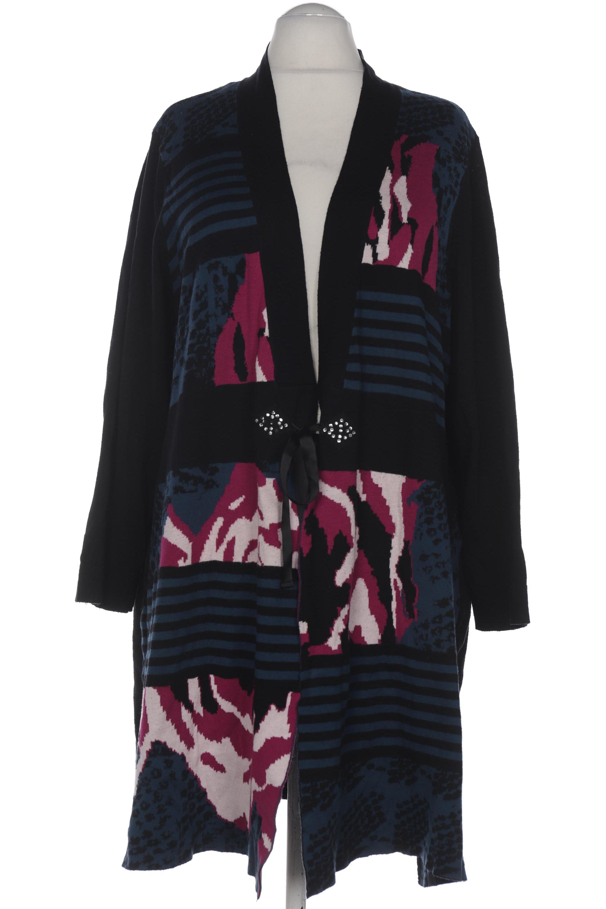 

Ulla Popken Damen Strickjacke, schwarz, Gr. 58