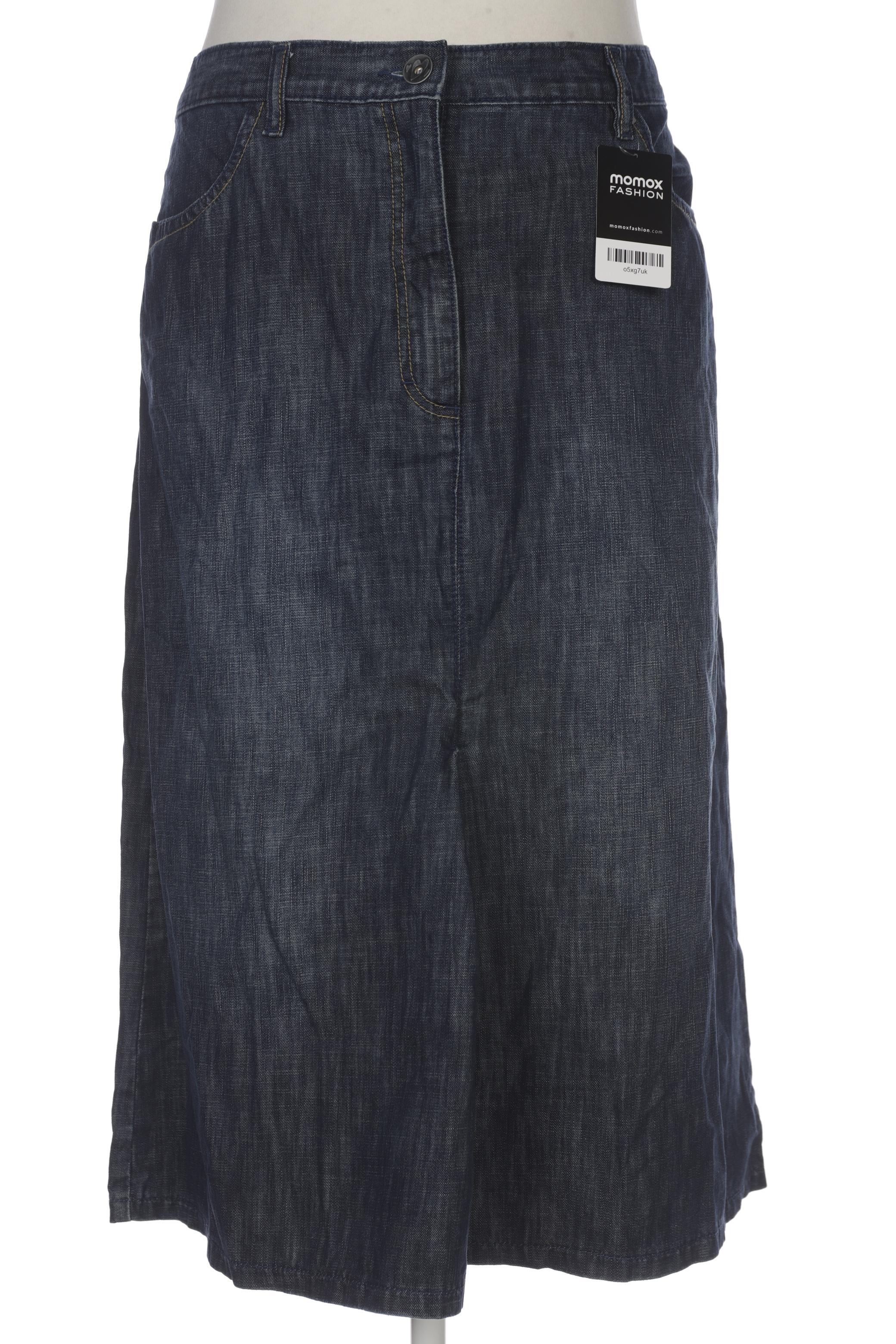 

Ulla Popken Damen Rock, blau, Gr. 48