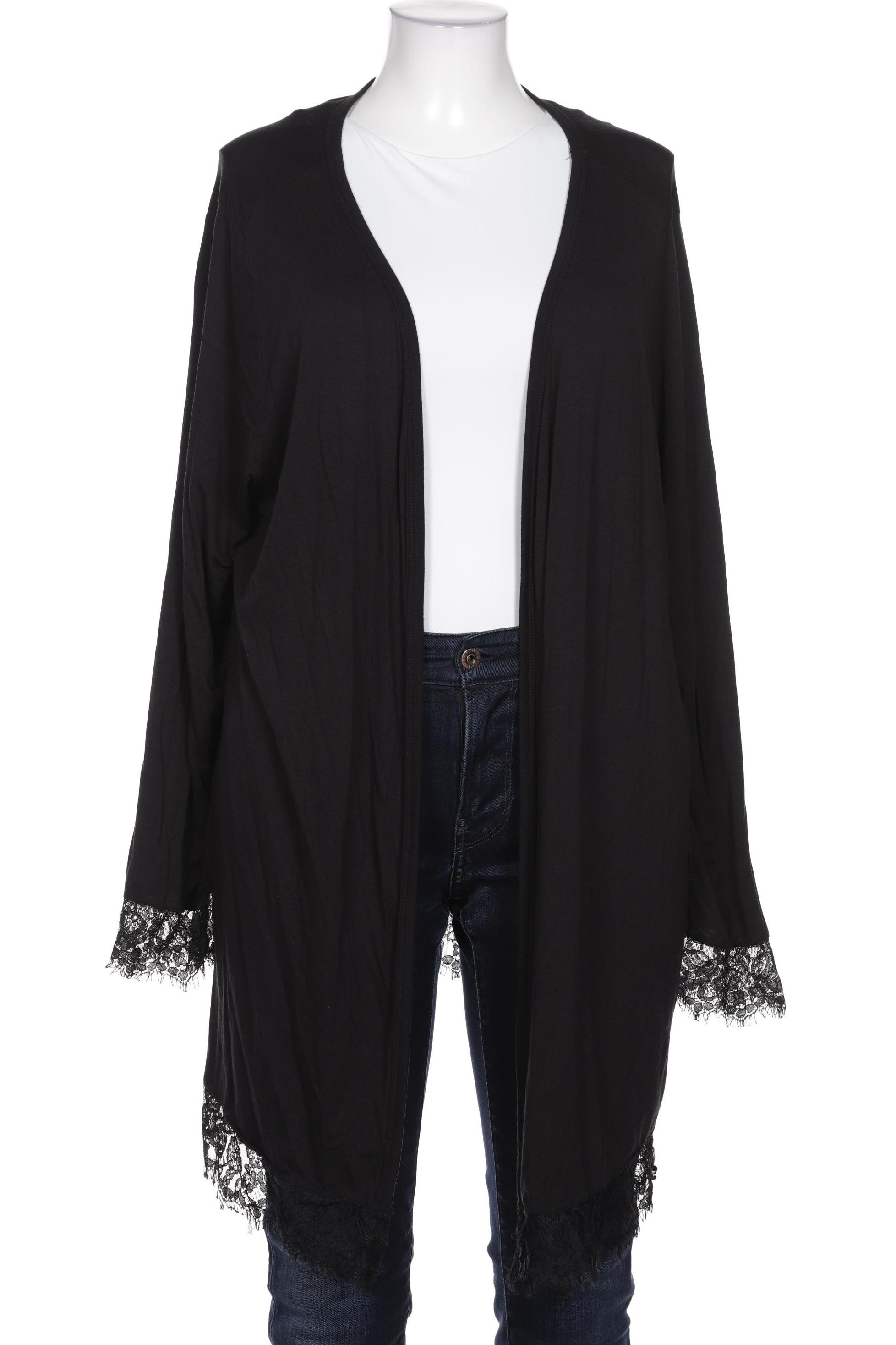 

Ulla Popken Damen Strickjacke, schwarz, Gr. 50