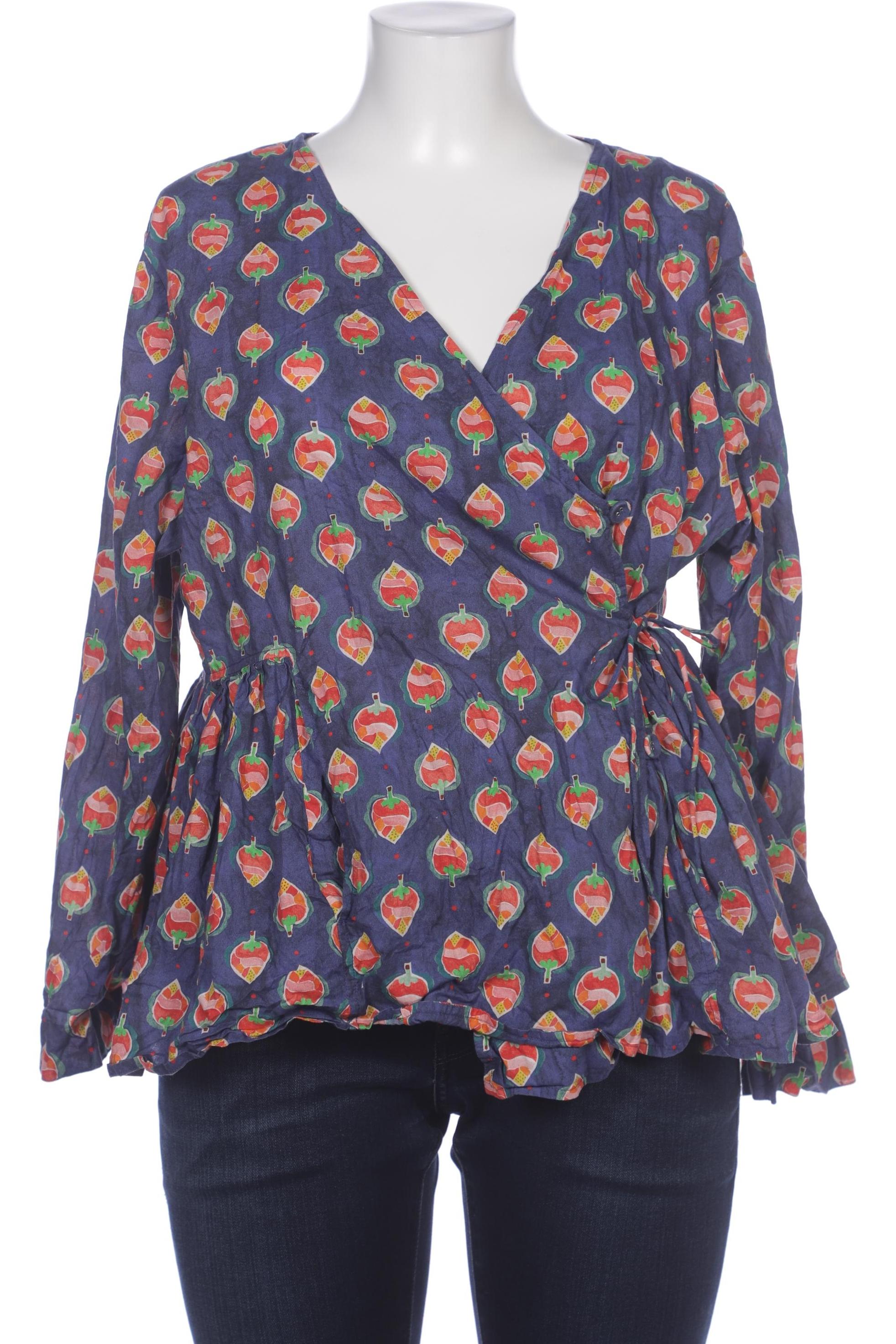 

Ulla Popken Damen Bluse, blau, Gr. 44
