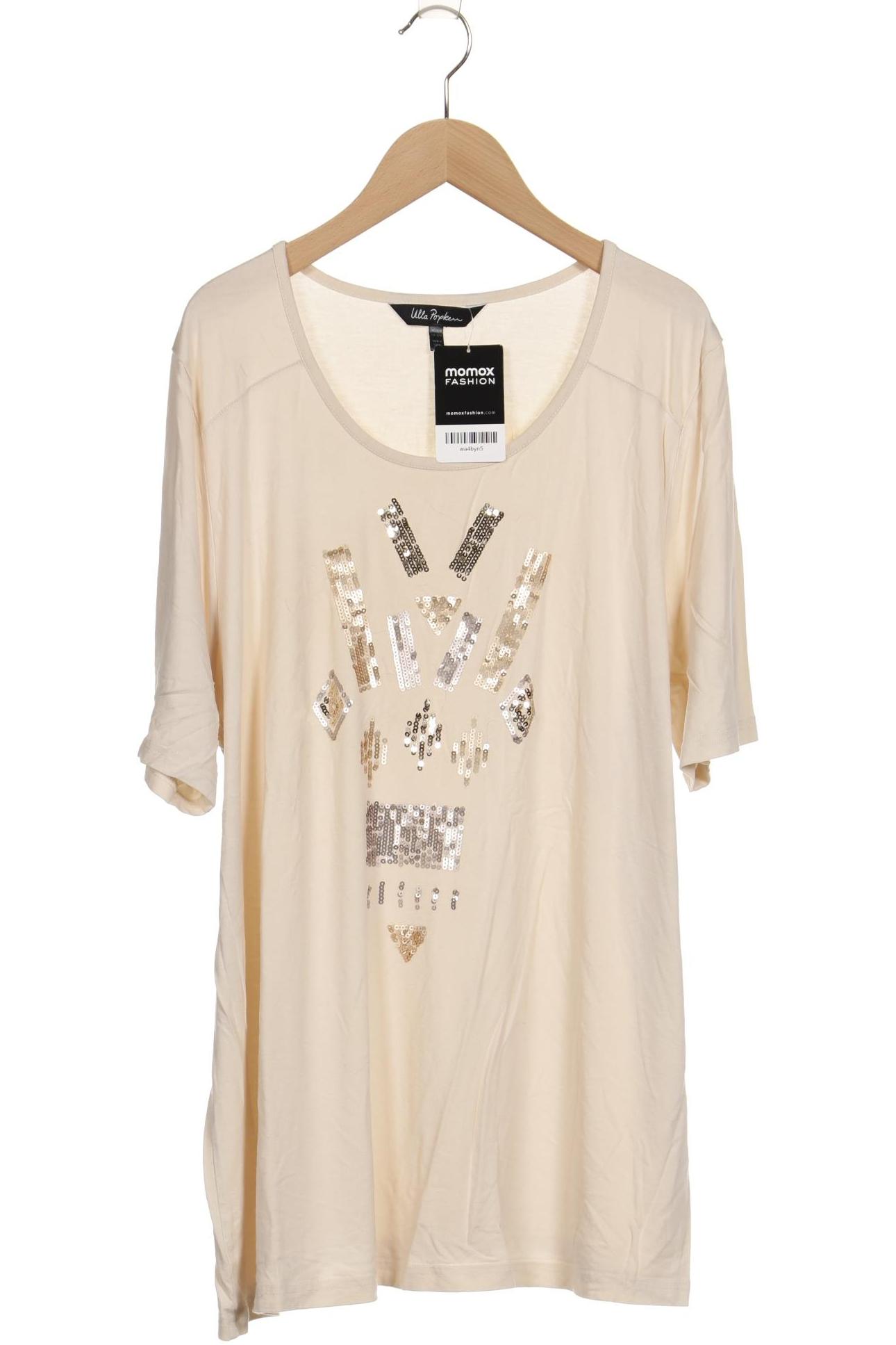 

Ulla Popken Damen T-Shirt, beige, Gr. 46