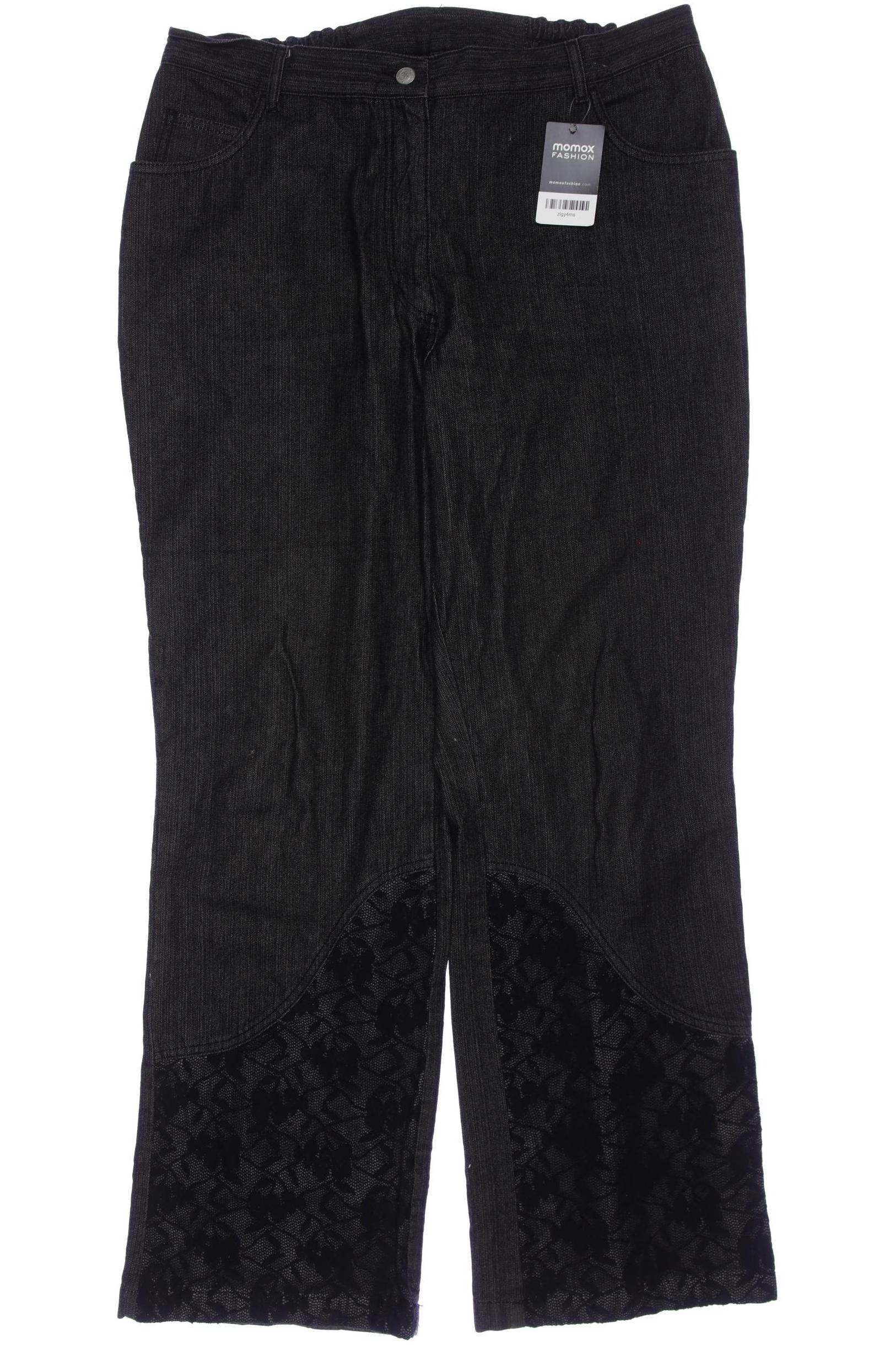 

Ulla Popken Damen Jeans, schwarz, Gr. 48