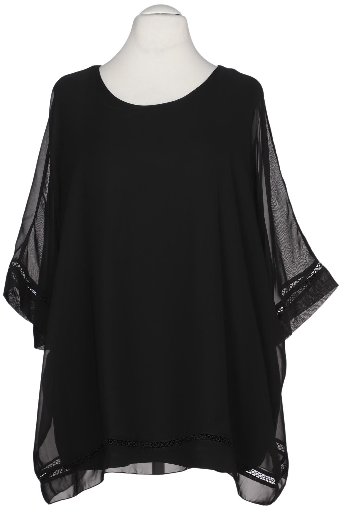 

Ulla Popken Damen Bluse, schwarz, Gr. 54