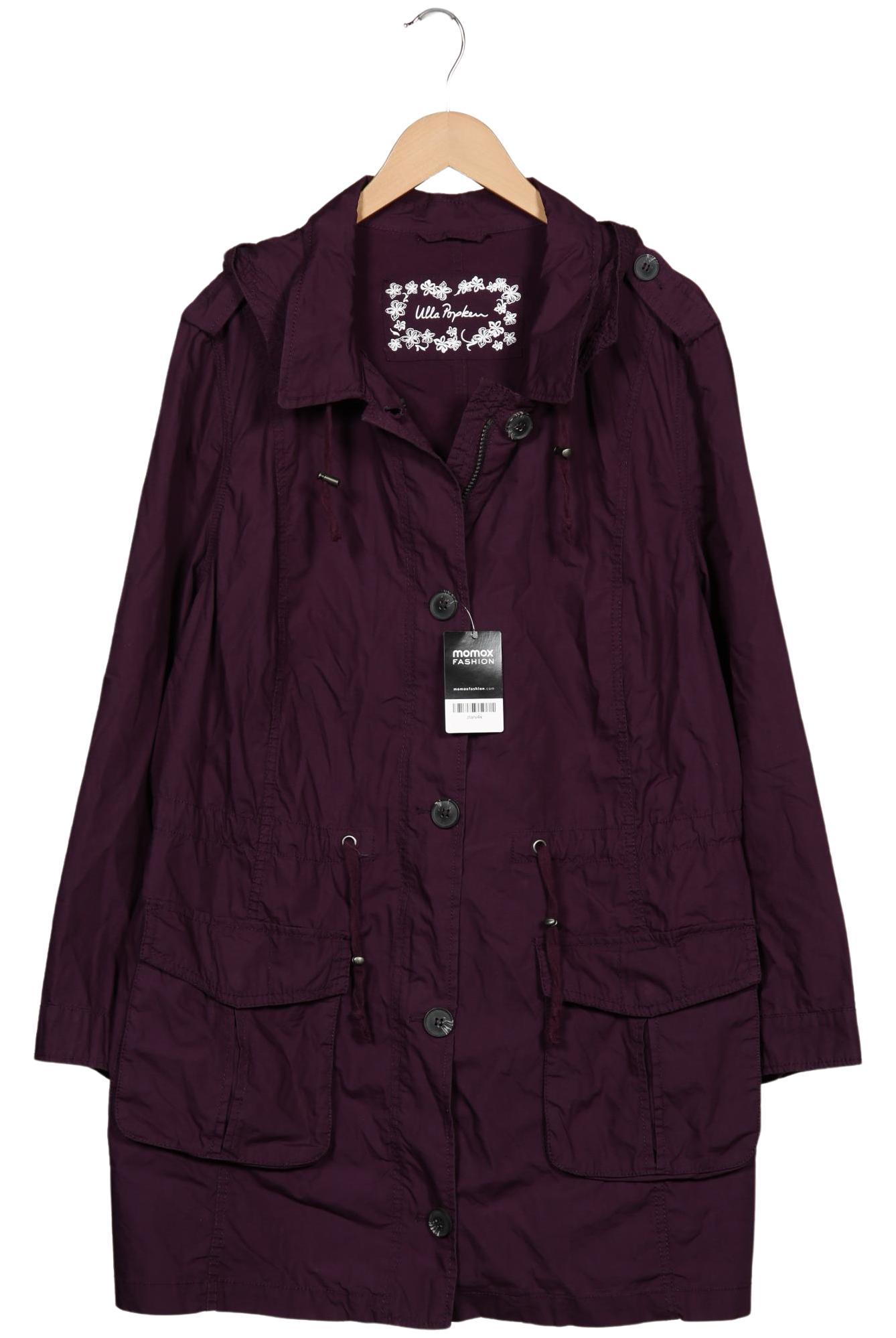 

Ulla Popken Damen Mantel, flieder, Gr. 48