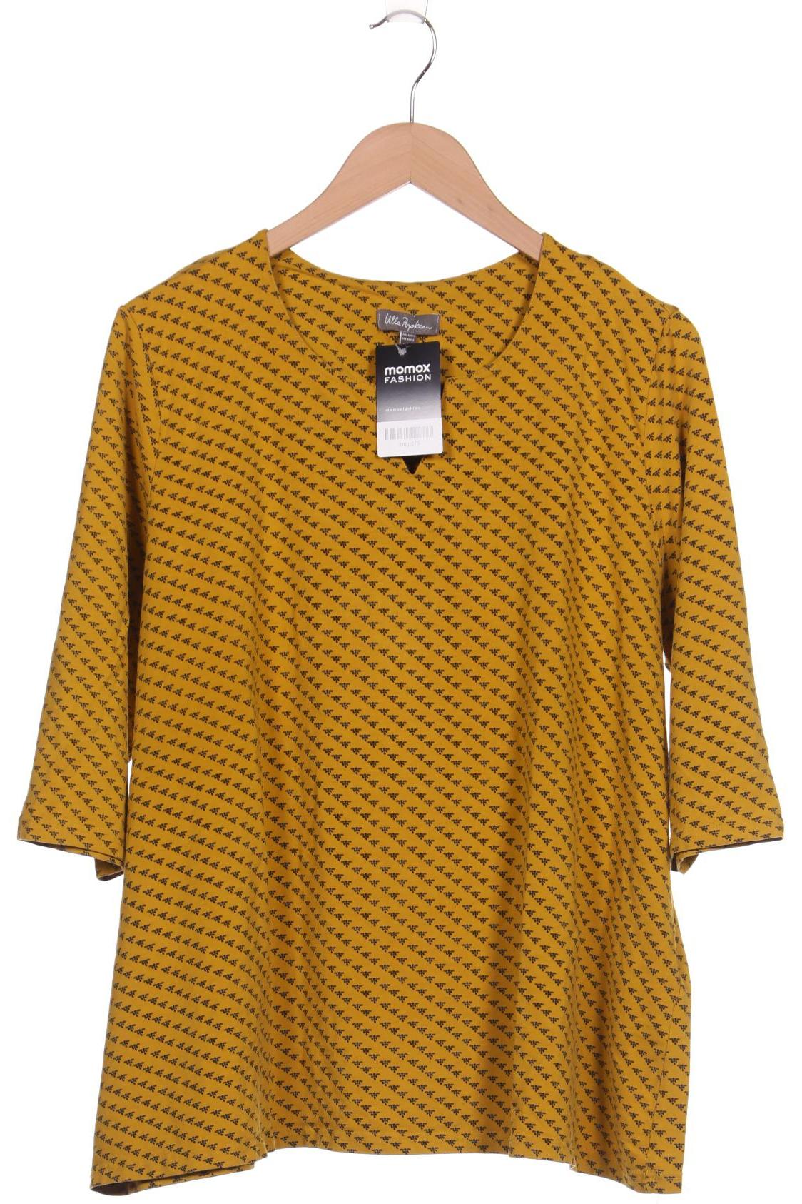 

Ulla Popken Damen Langarmshirt, gelb