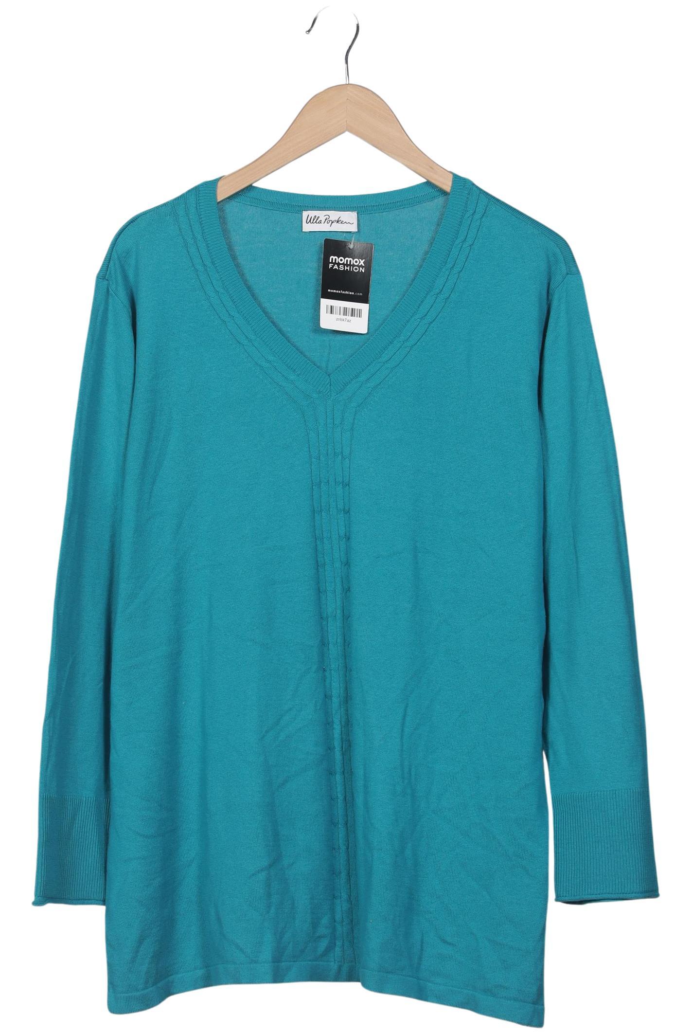 

Ulla Popken Damen Pullover, türkis, Gr. 50