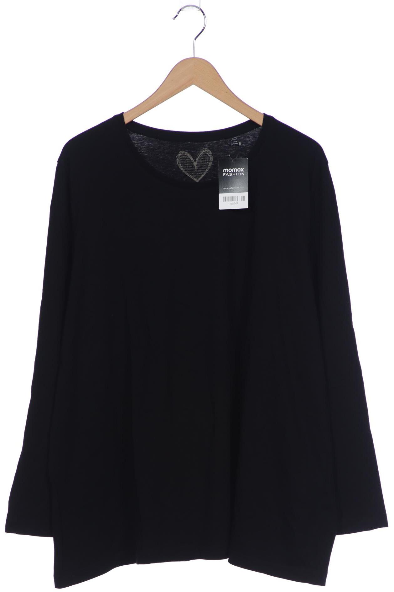 

Ulla Popken Damen Langarmshirt, schwarz, Gr. 54