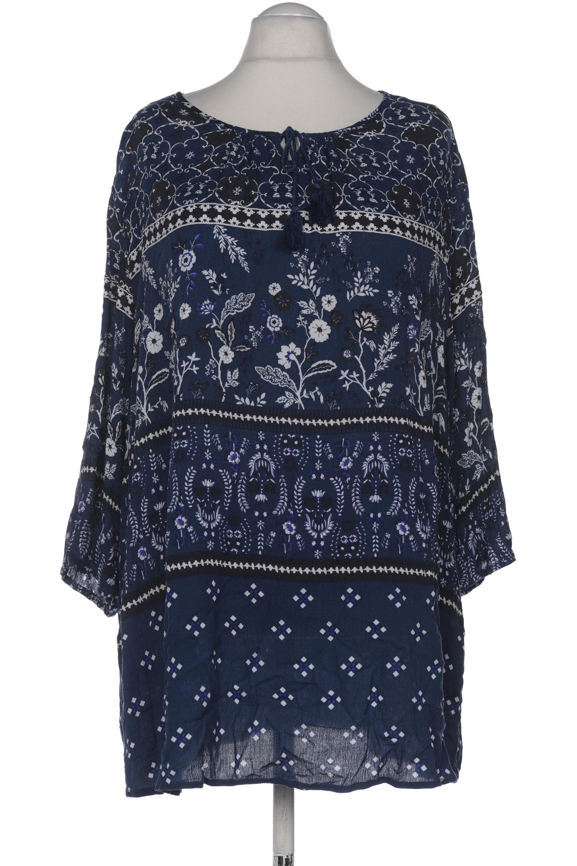 

Ulla Popken Damen Bluse, marineblau