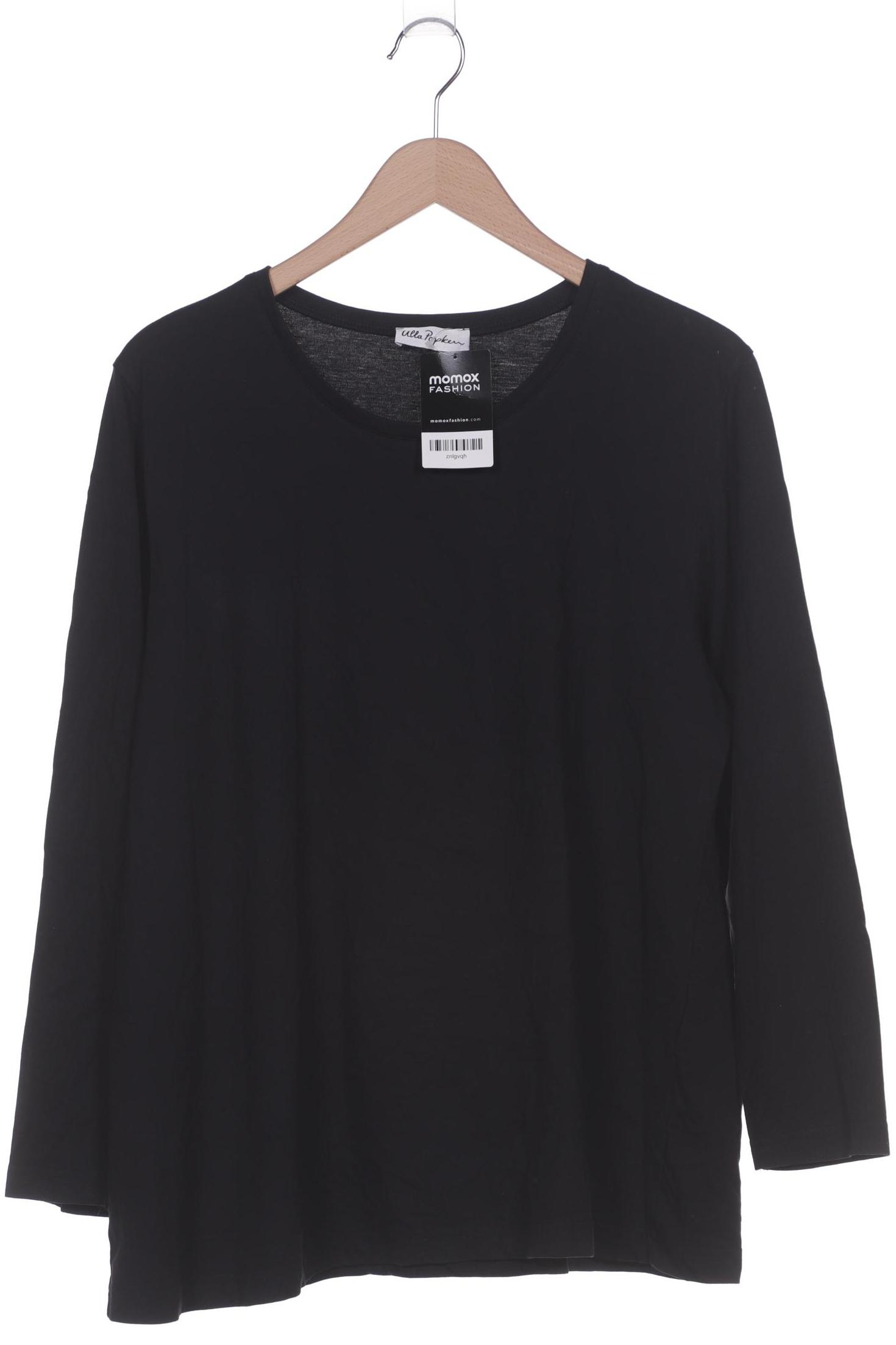 

Ulla Popken Damen Langarmshirt, schwarz, Gr. 46
