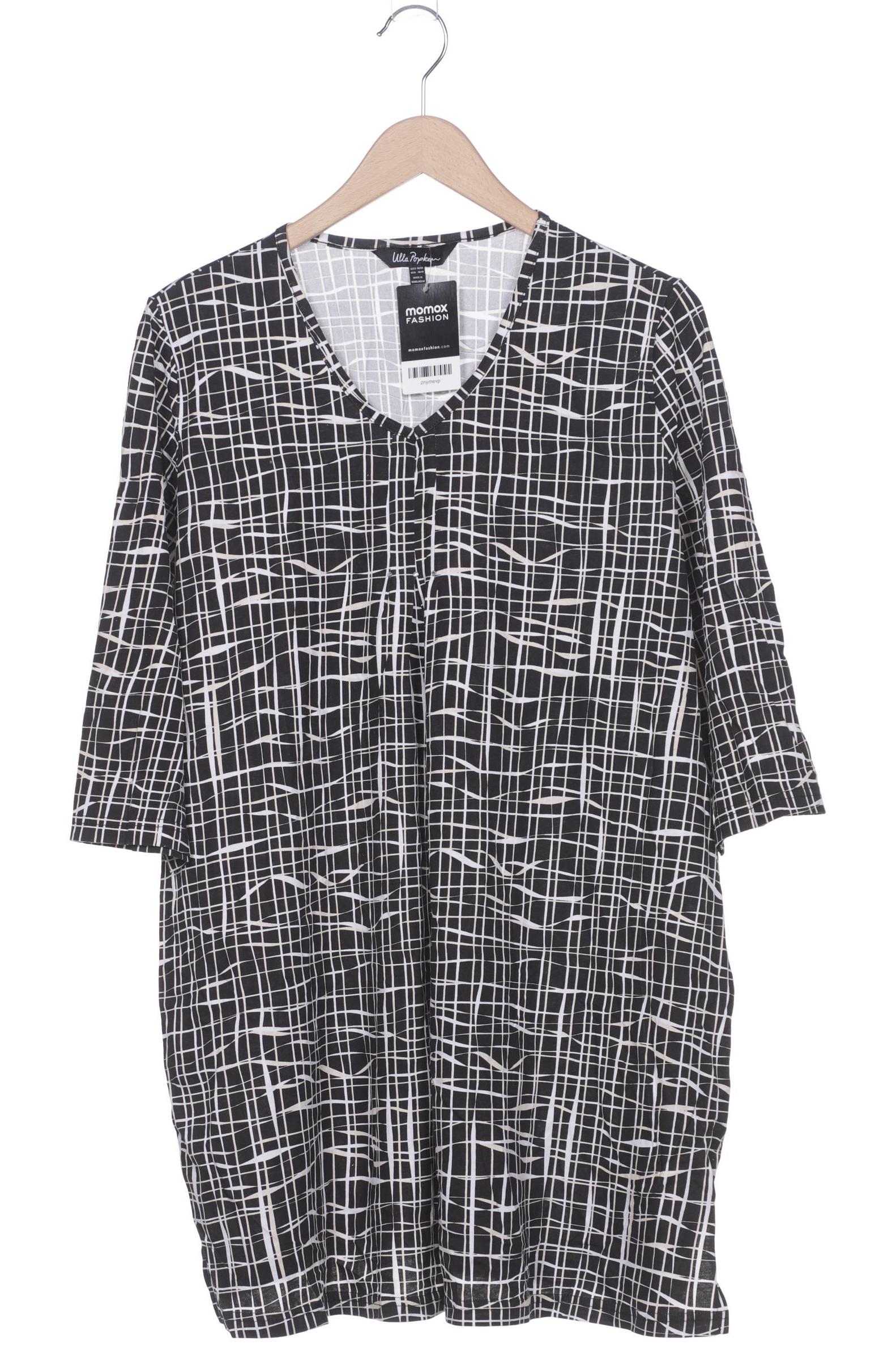 

Ulla Popken Damen Langarmshirt, schwarz, Gr. 46