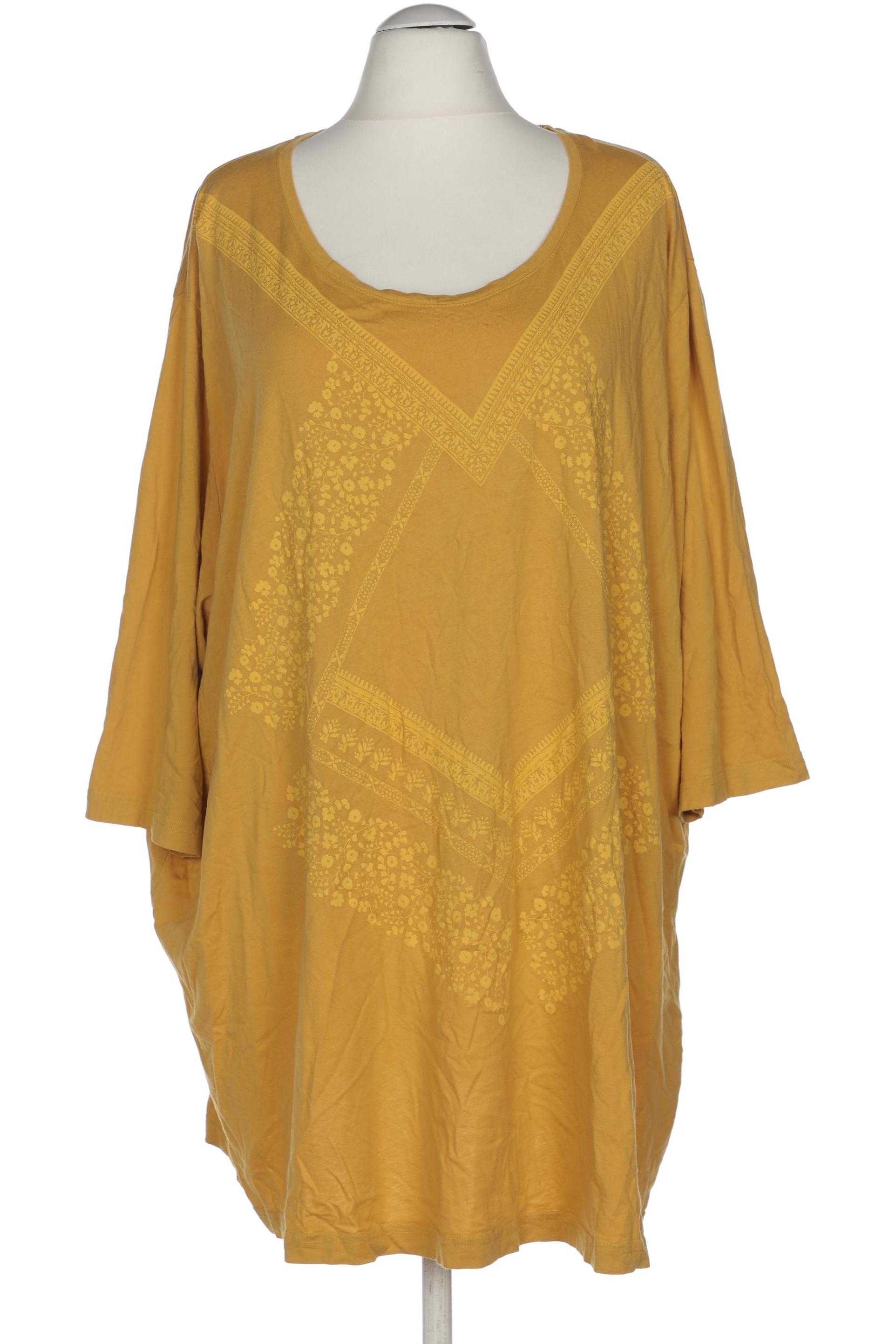 

Ulla Popken Damen T-Shirt, gelb, Gr. 64