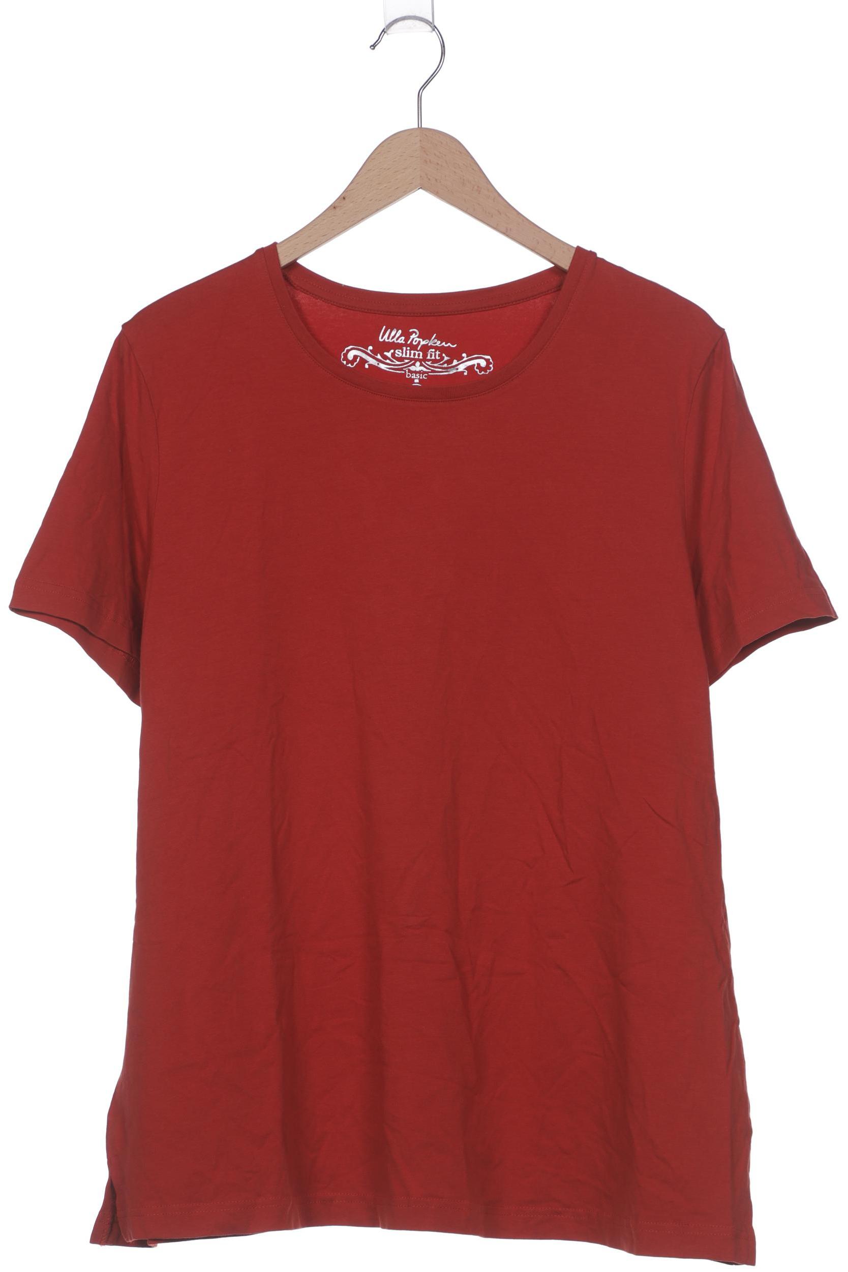 

Ulla Popken Damen T-Shirt, rot, Gr. 46