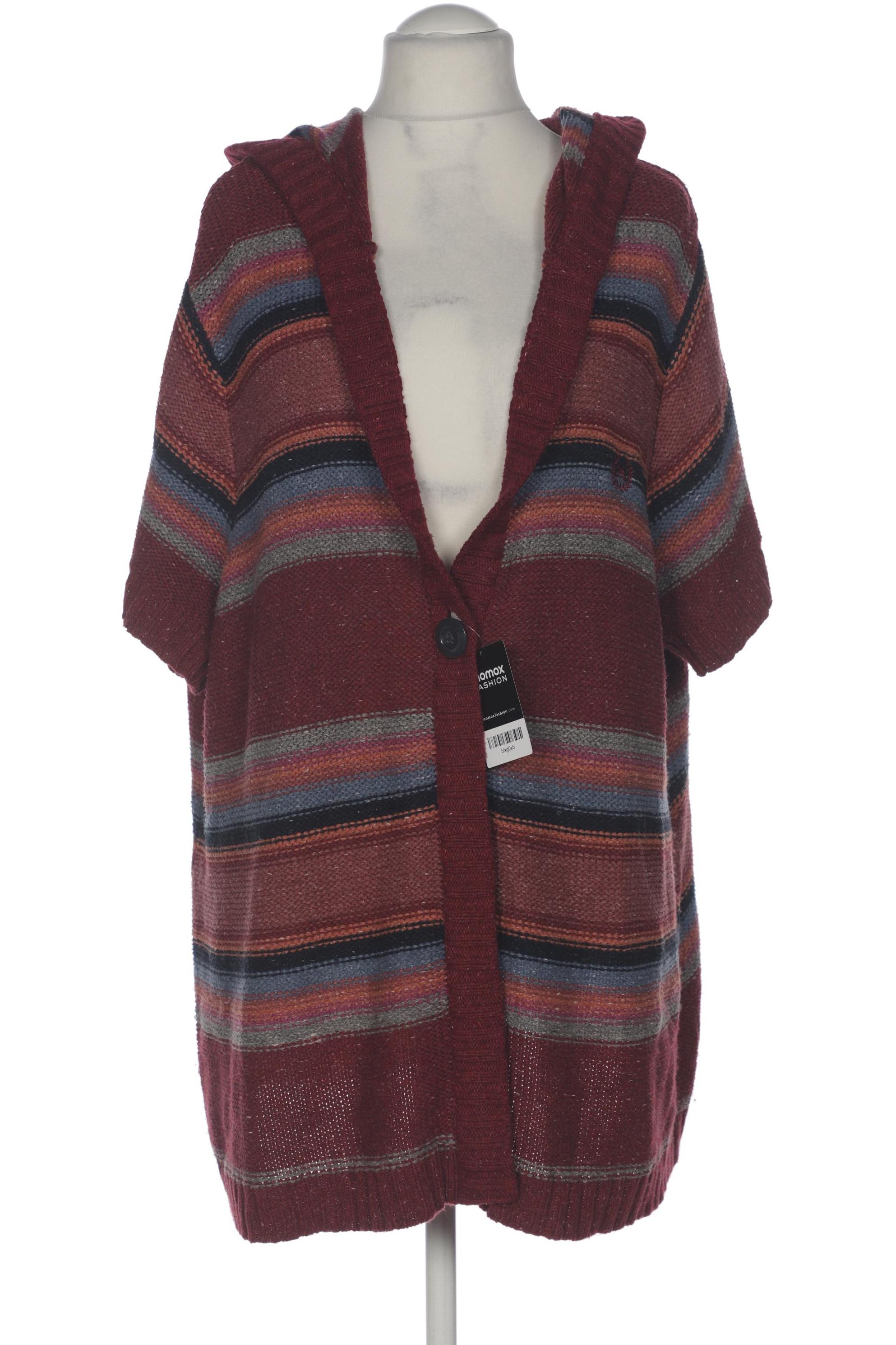 

Ulla Popken Damen Strickjacke, bordeaux, Gr. 54