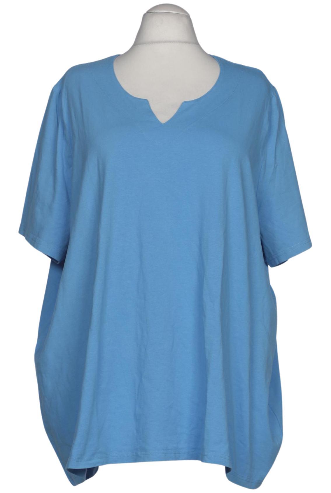 

Ulla Popken Damen T-Shirt, blau, Gr. 54