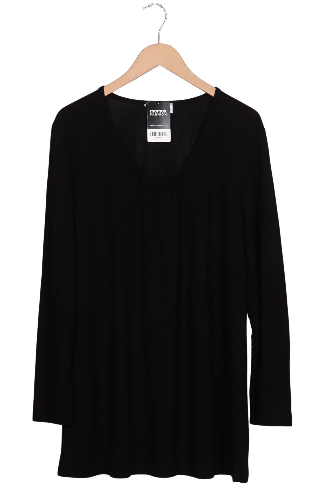 

Ulla Popken Damen Langarmshirt, schwarz, Gr. 46