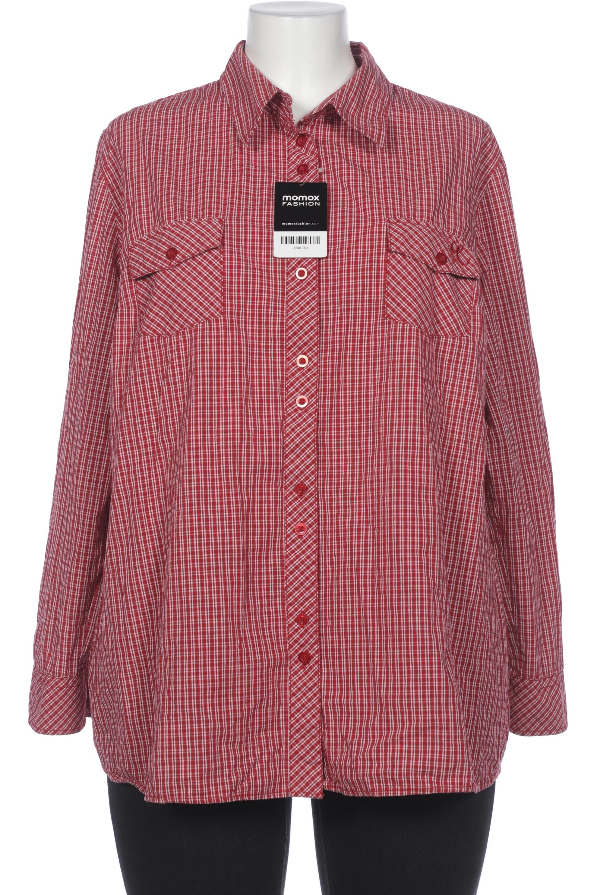 

Ulla Popken Damen Bluse, rot, Gr. 46
