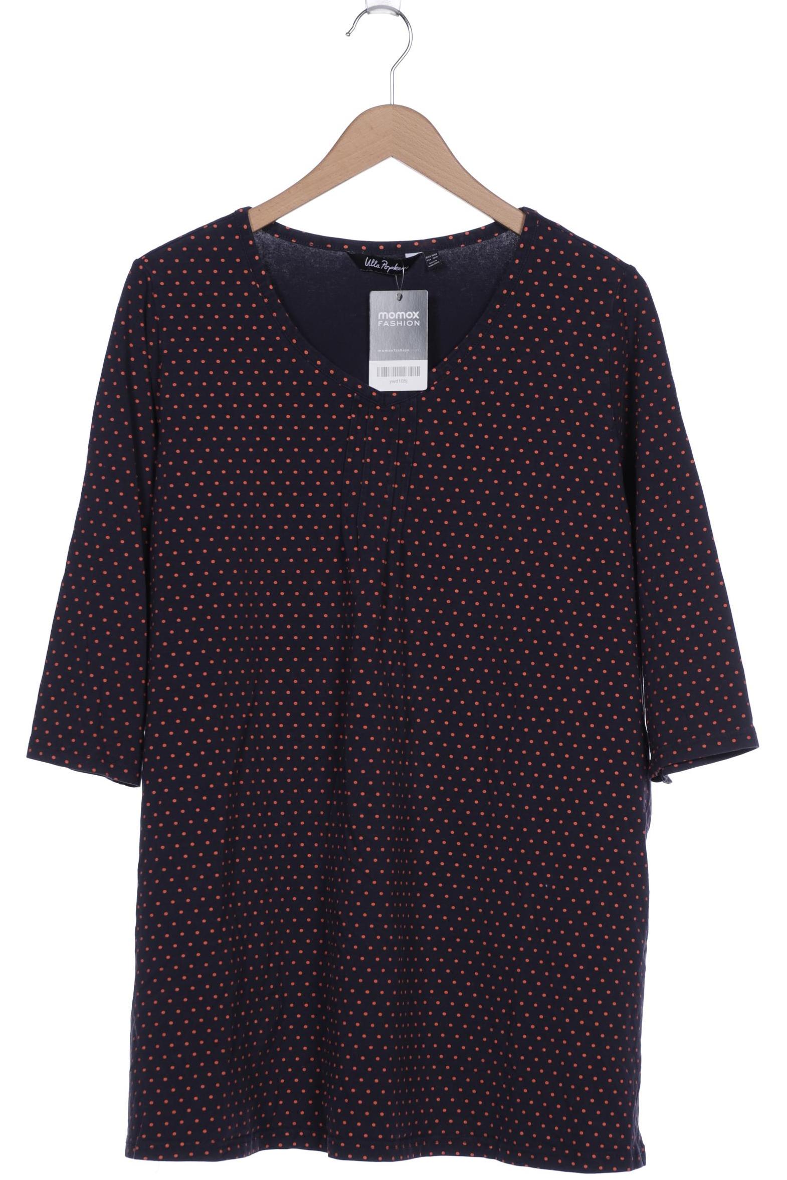 

Ulla Popken Damen Langarmshirt, marineblau, Gr. 46