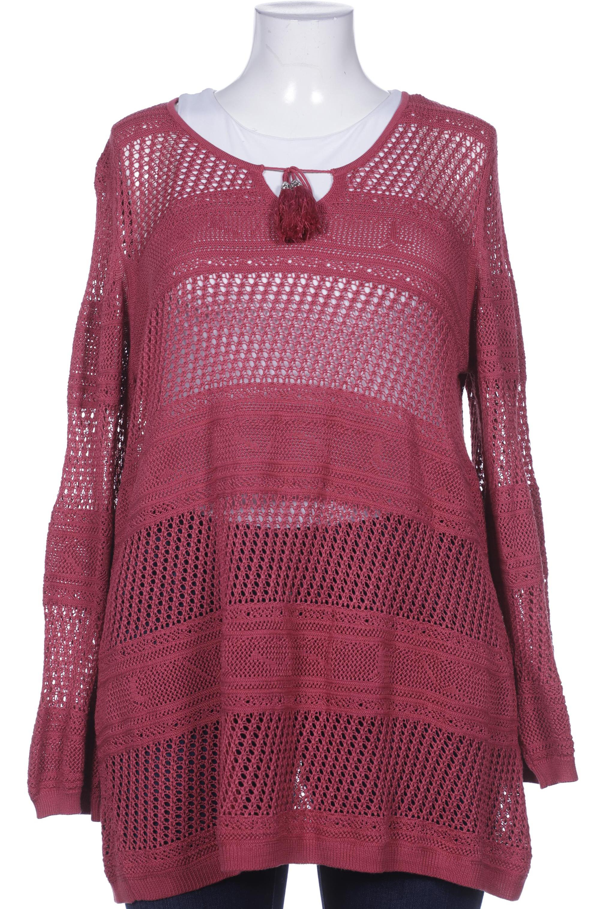 

Ulla Popken Damen Pullover, bordeaux