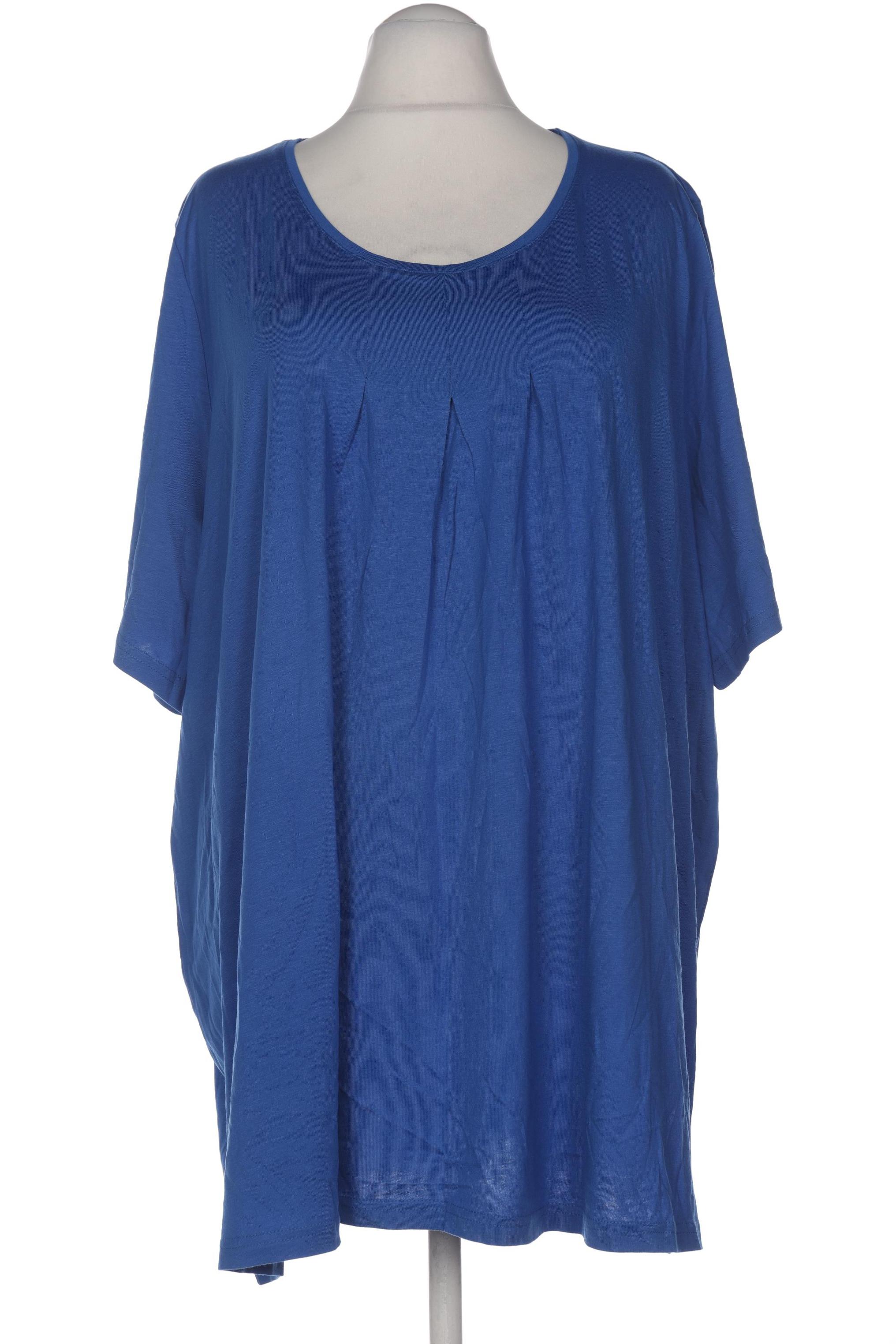 

Ulla Popken Damen T-Shirt, blau, Gr. 58