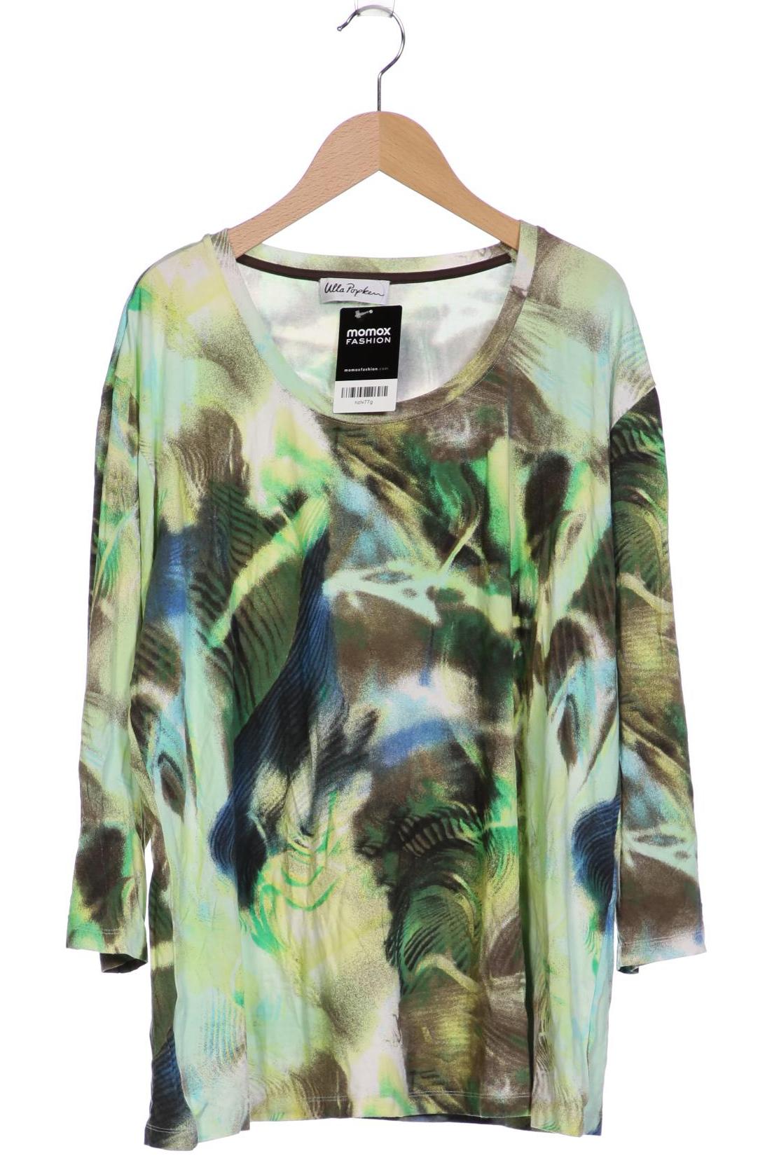 

Ulla Popken Damen Langarmshirt, grün, Gr. 46