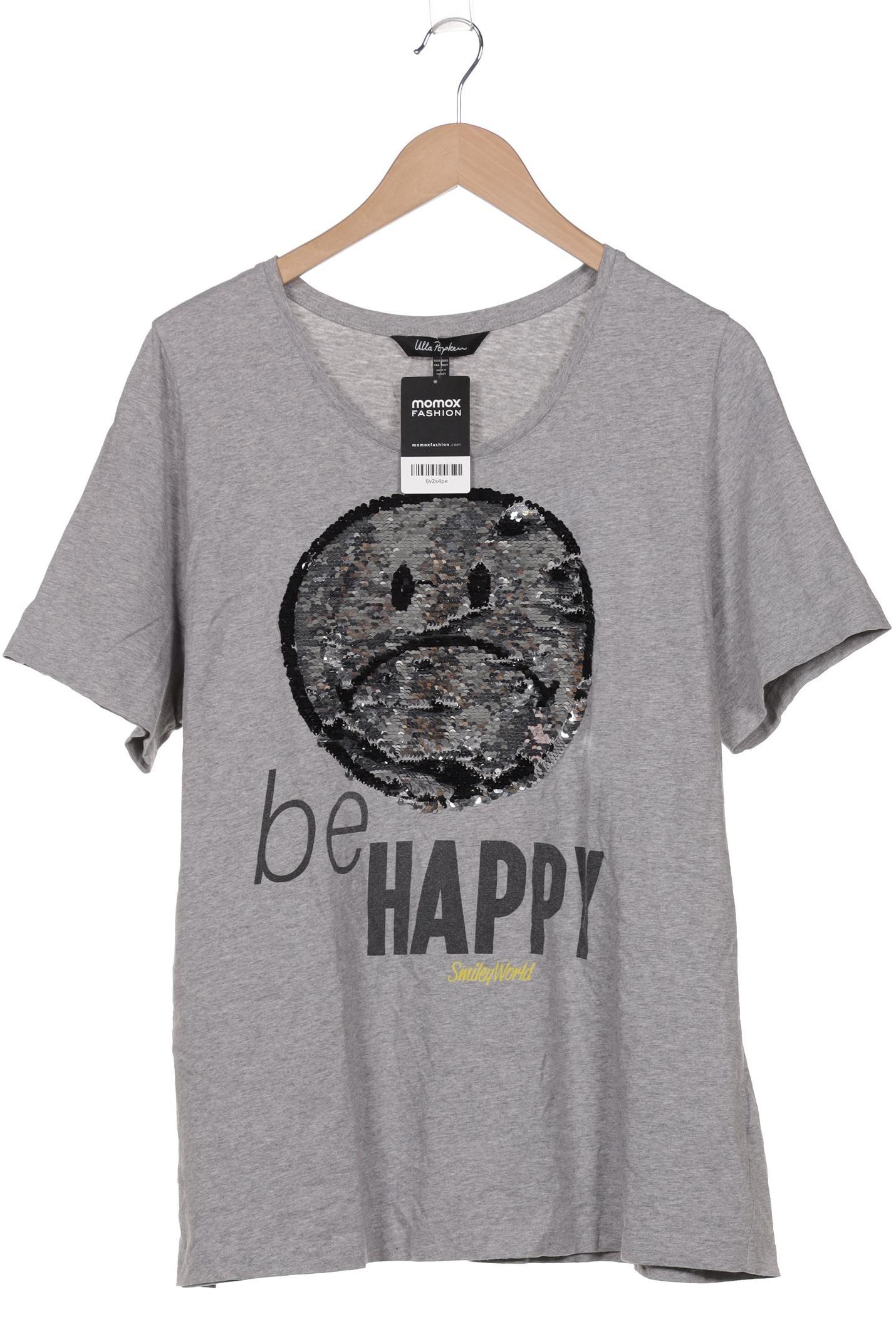

Ulla Popken Damen T-Shirt, grau, Gr. 50
