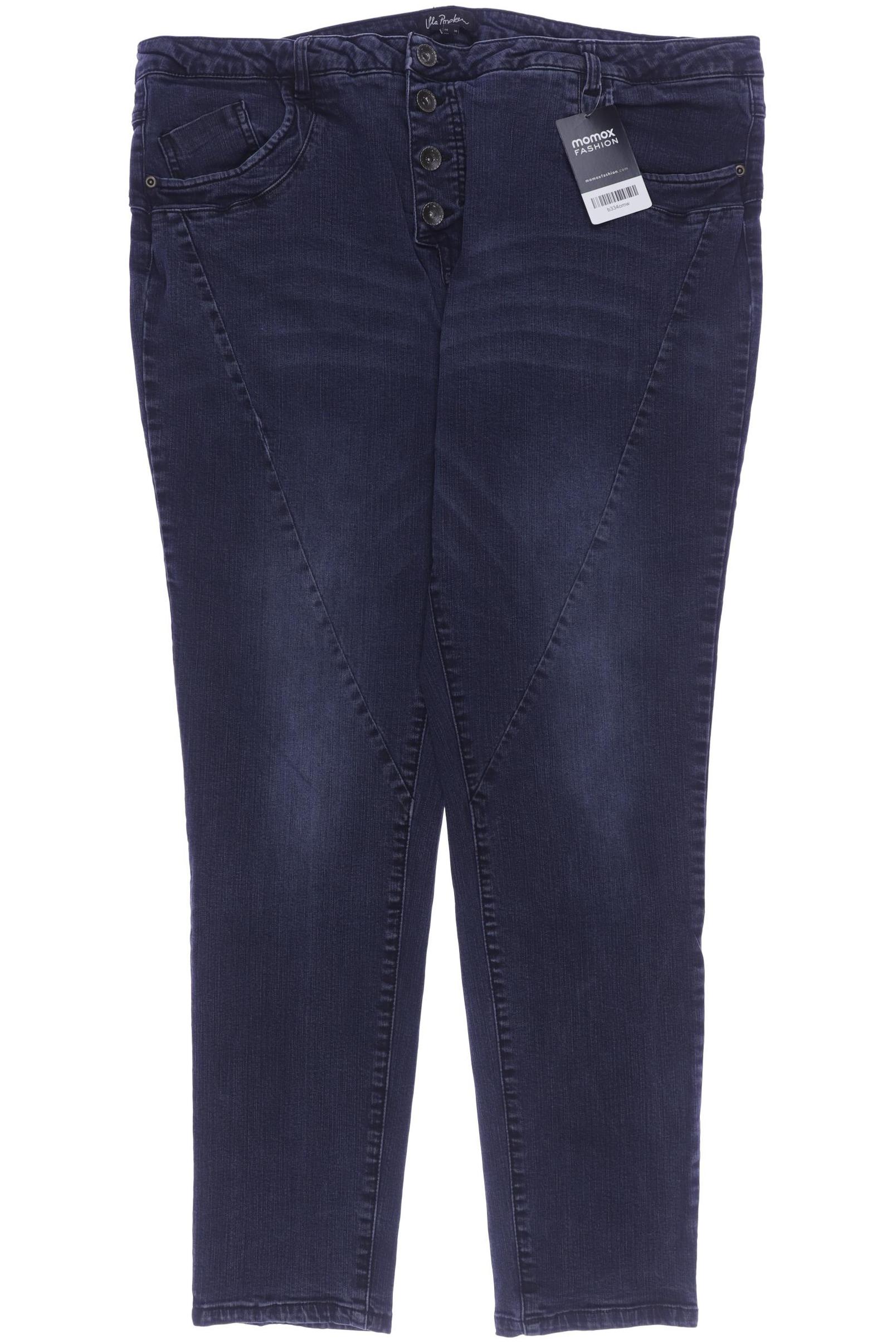 

Ulla Popken Damen Jeans, marineblau, Gr. 48