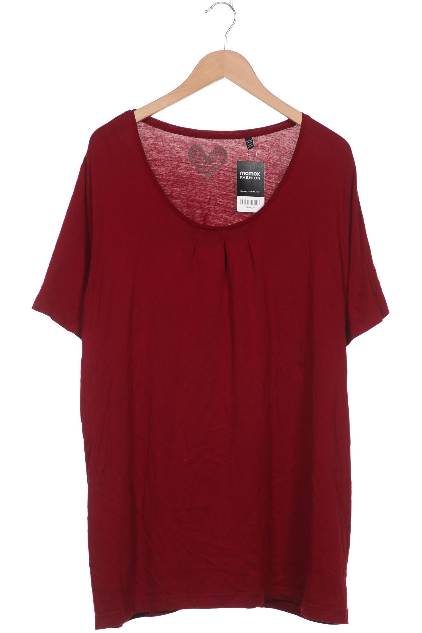 

Ulla Popken Damen T-Shirt, bordeaux, Gr. 50